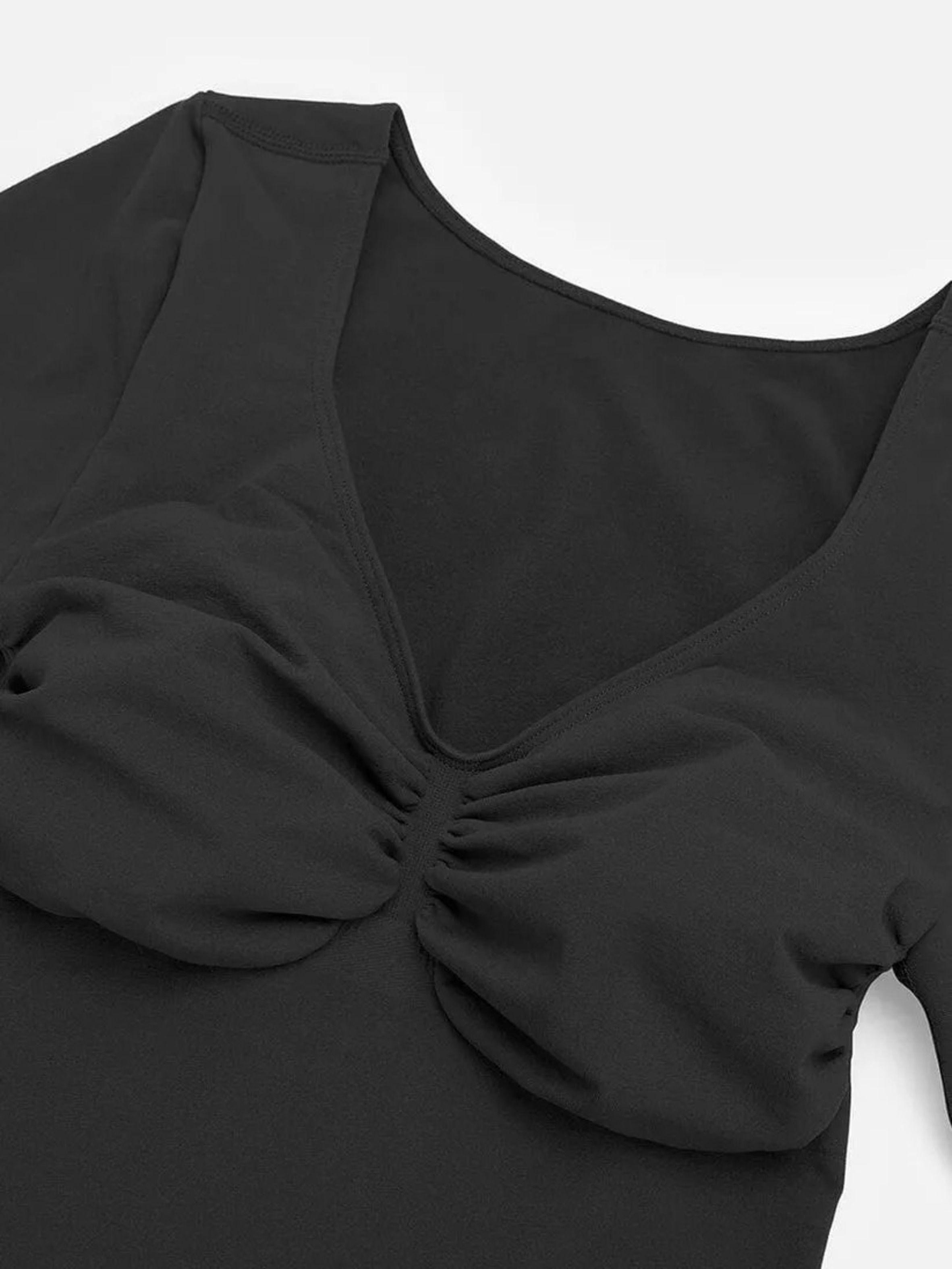 Body Faja De Manga Larga Para Mujer Compresi n Media-4