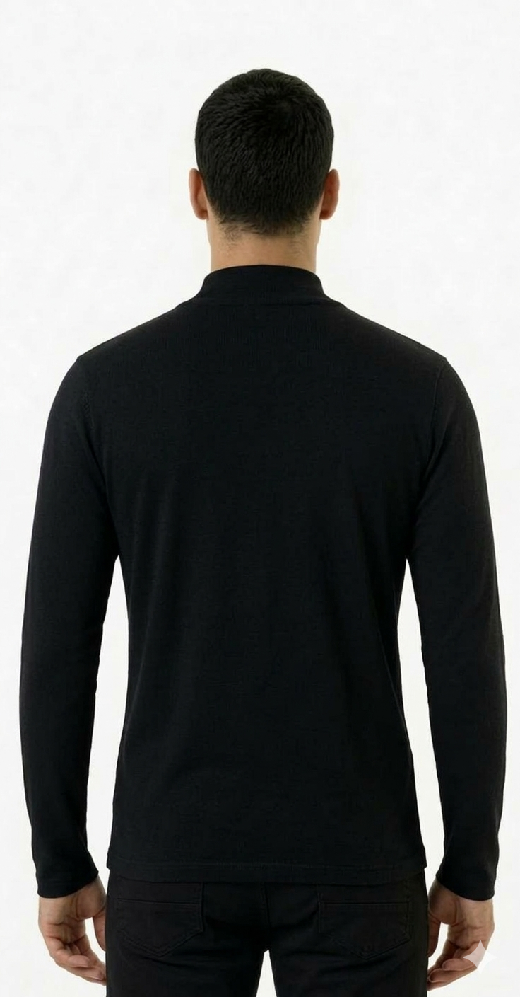 x3 Beatle - Primera Capa Para Hombre Cuello Alto De Algodón-7