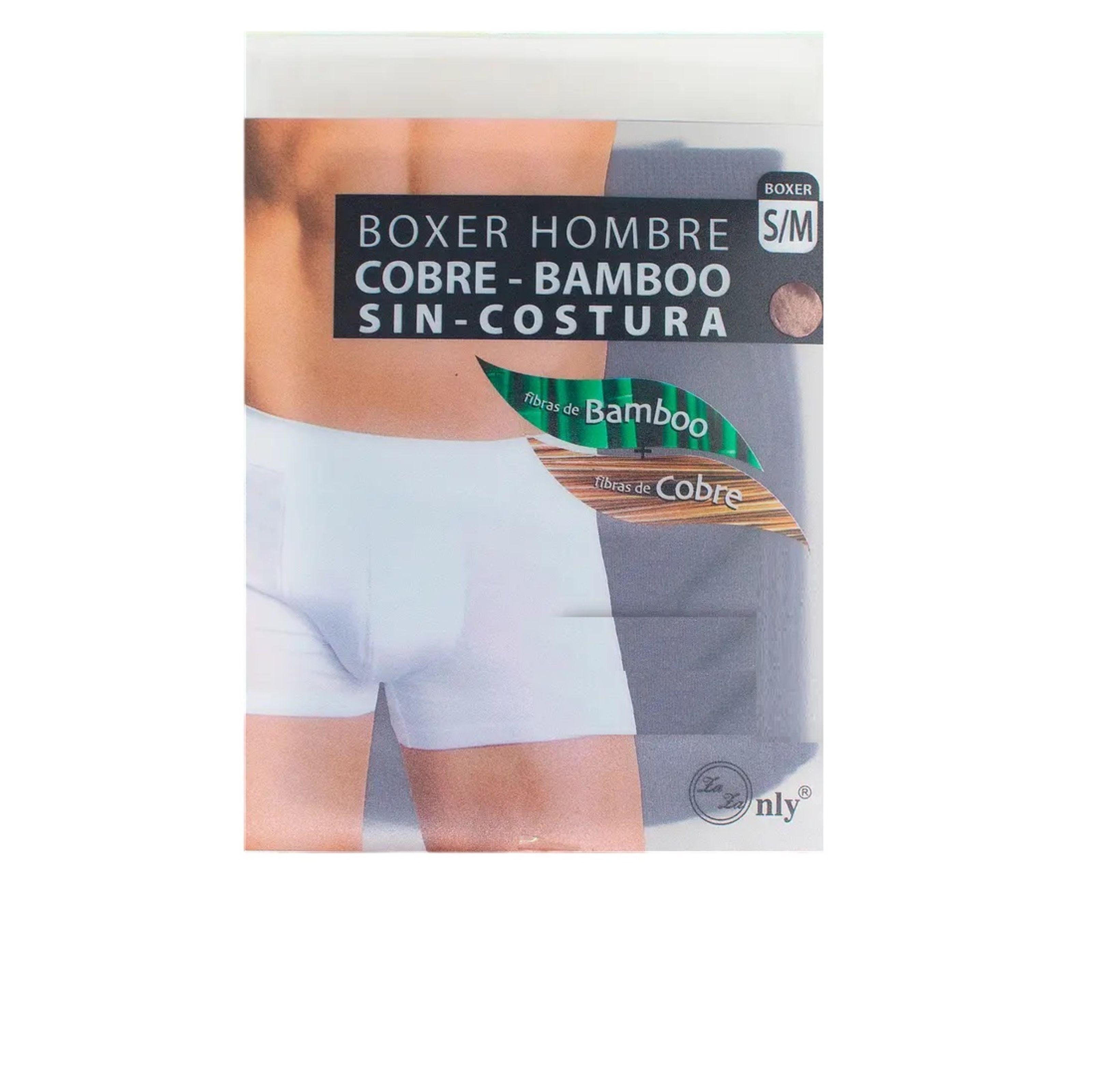Boxer Para Hombre Con Fibra De Cobre Y Bambú - Sin Costuras-5