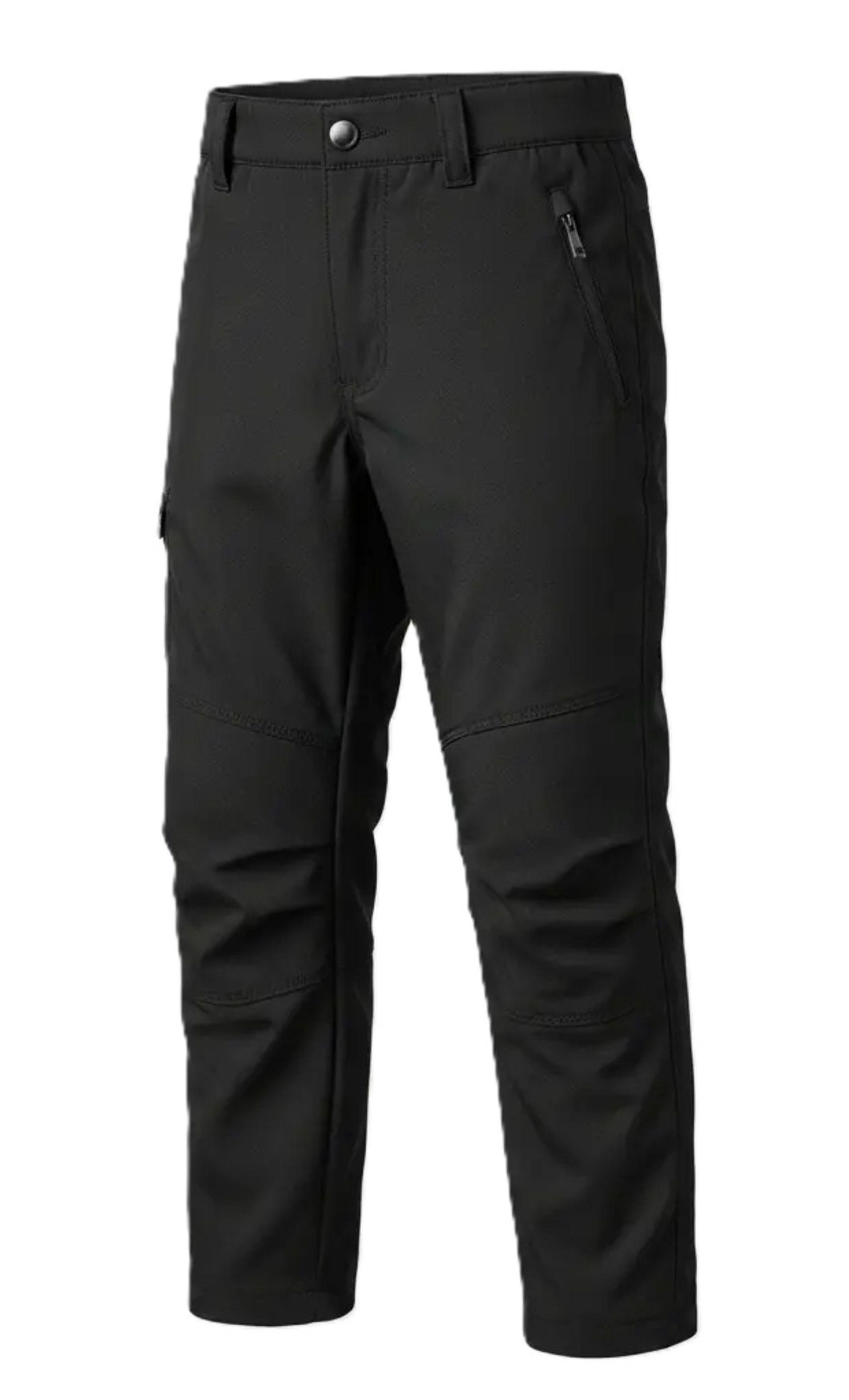 Pantalón Térmico Softshell Con Micropolar Niños - Juvenil -1