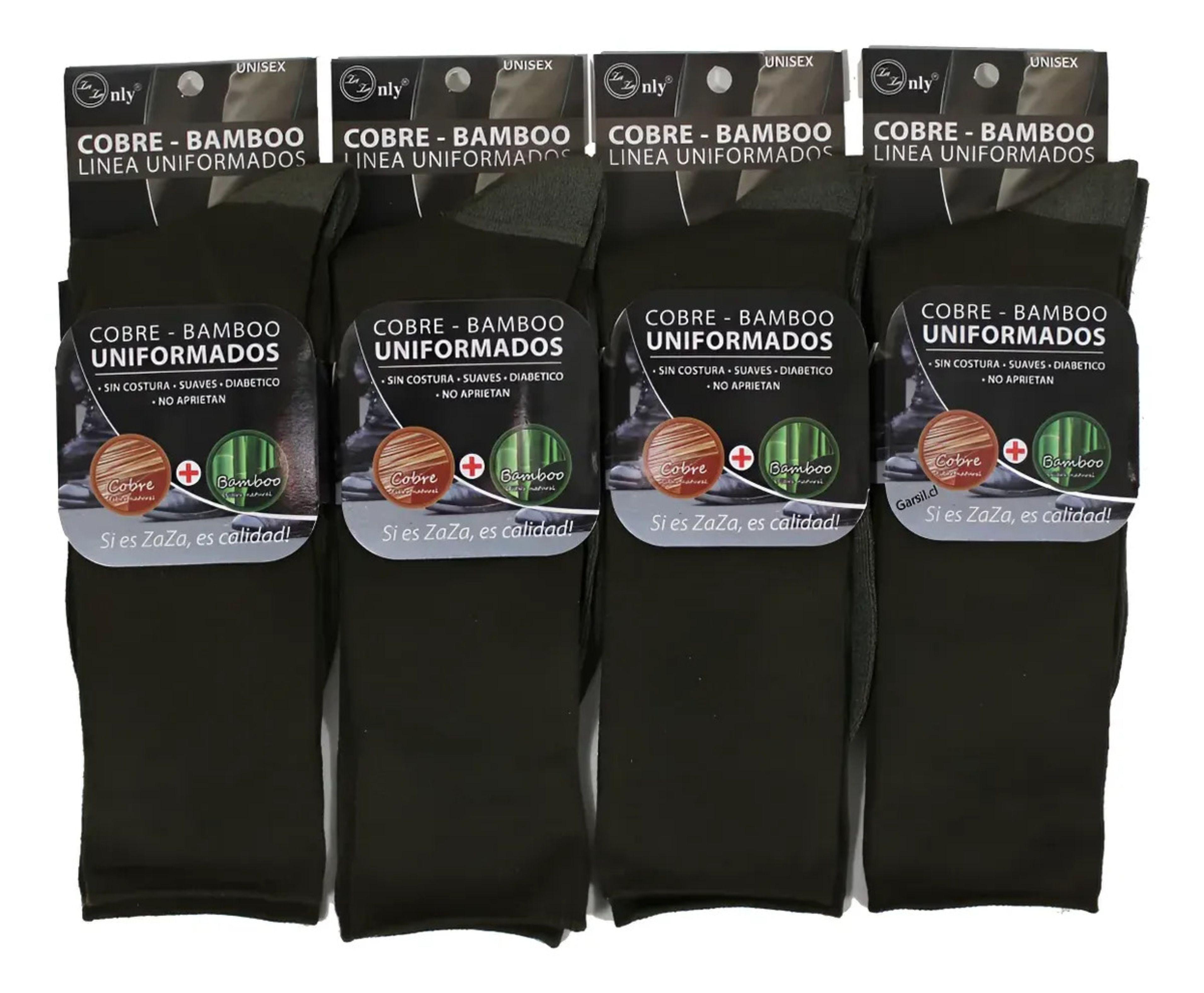 Calcetín Con Fibra De Bambú + Cobre Para Carabinero - Sin Costuras - SIXPACK-1