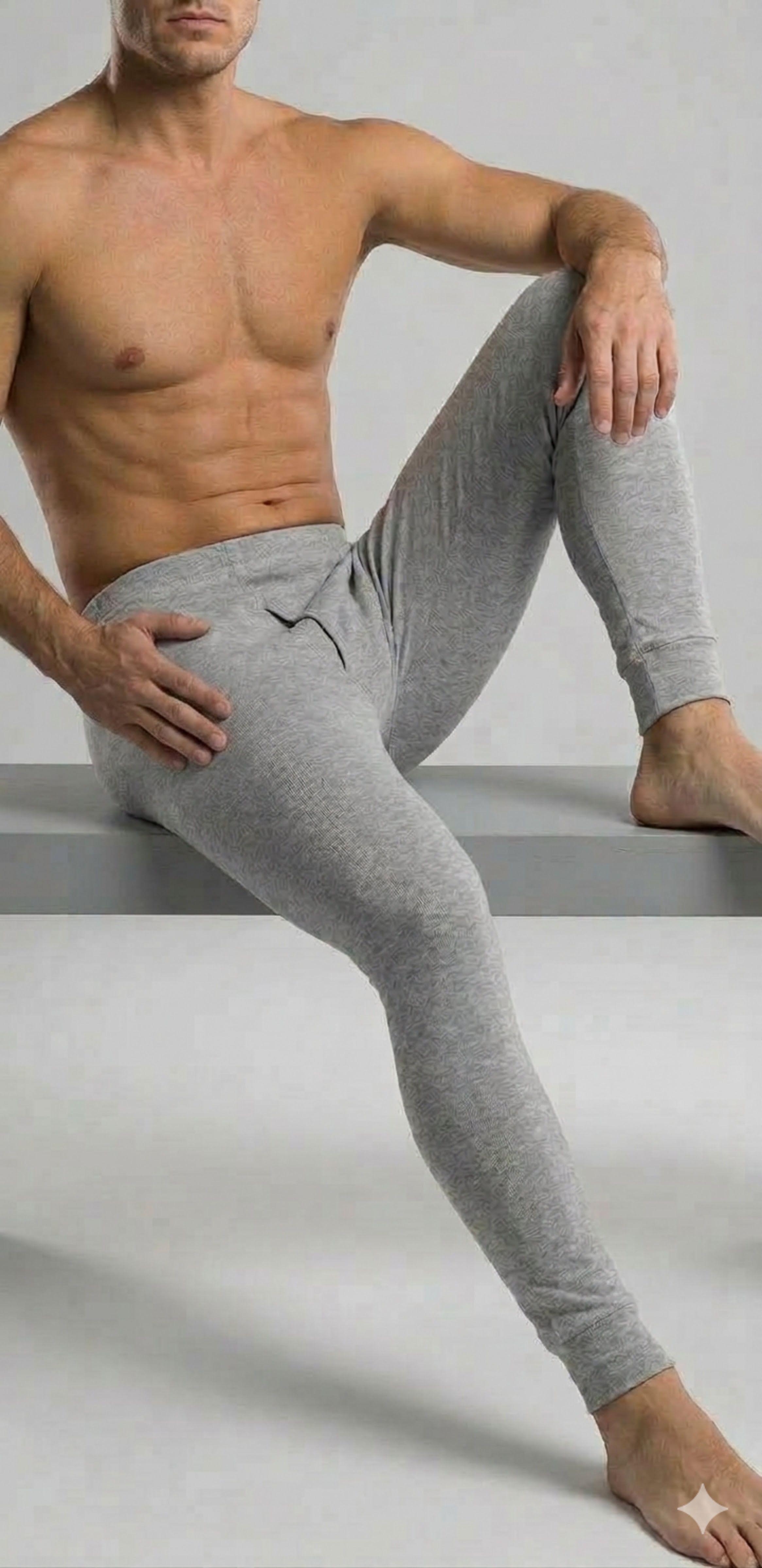 X3 Calzoncillos Largo Para Hombre De Algodón Con Marrueco-2