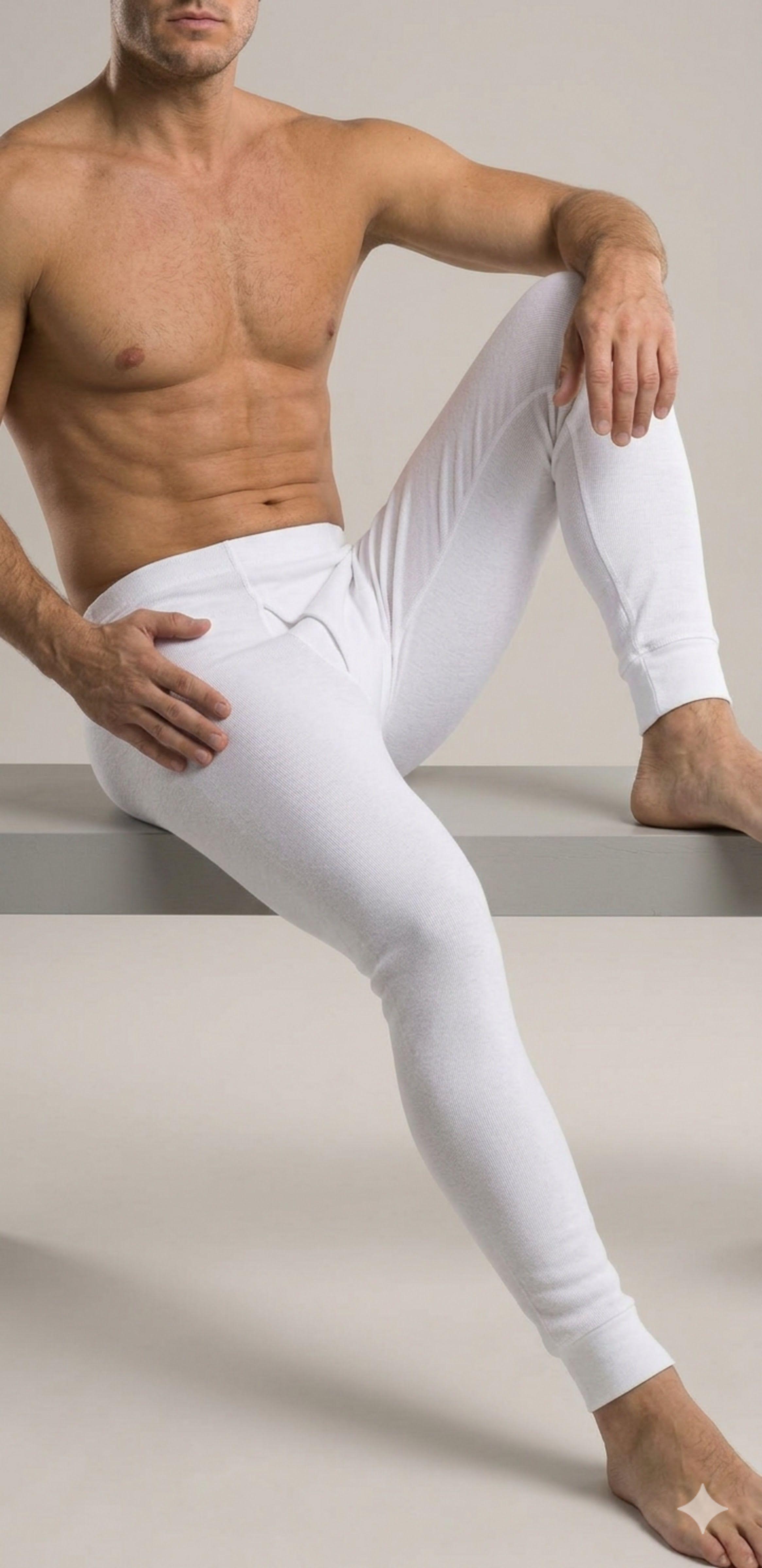 X3 Calzoncillos Largo Para Hombre De Algodón Con Marrueco-3