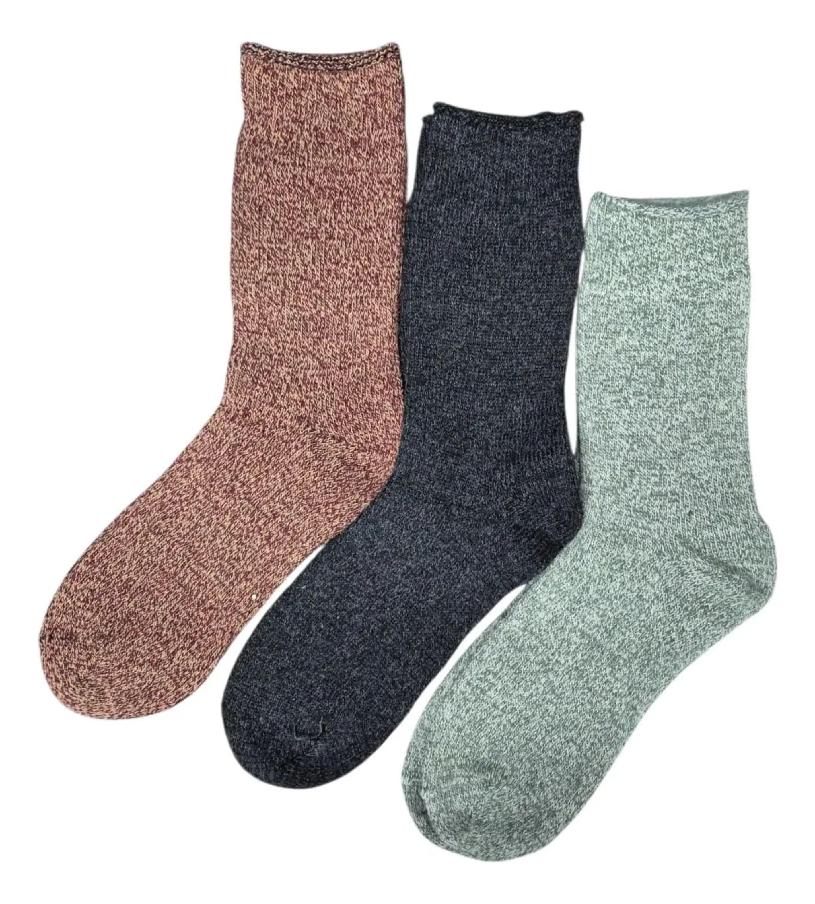 Calcetines De Lana Para Mujer Ultra Térmicos - 3 Pares-0