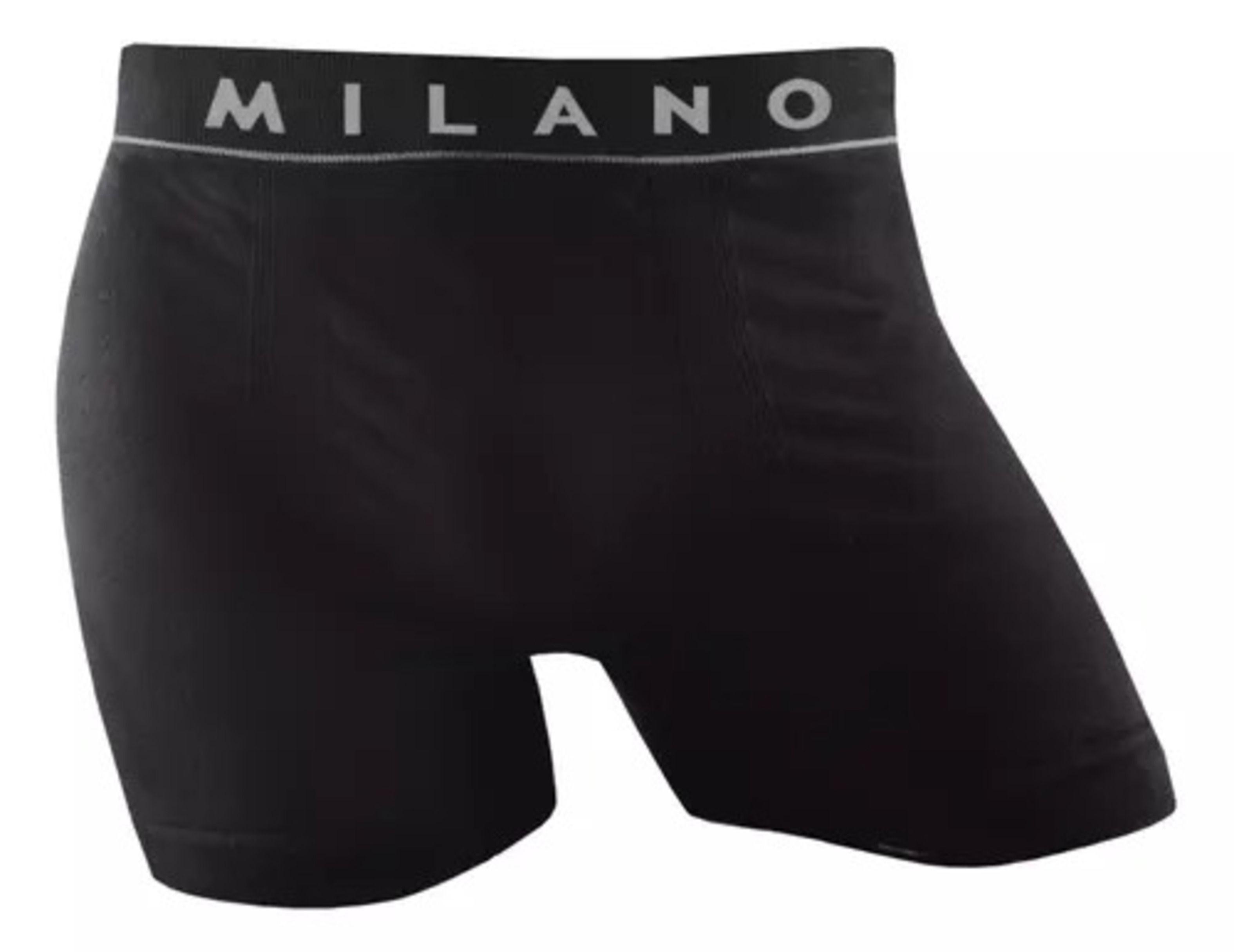 Bóxer Short Para Hombre De Algodón Sin Costuras - Docena-3