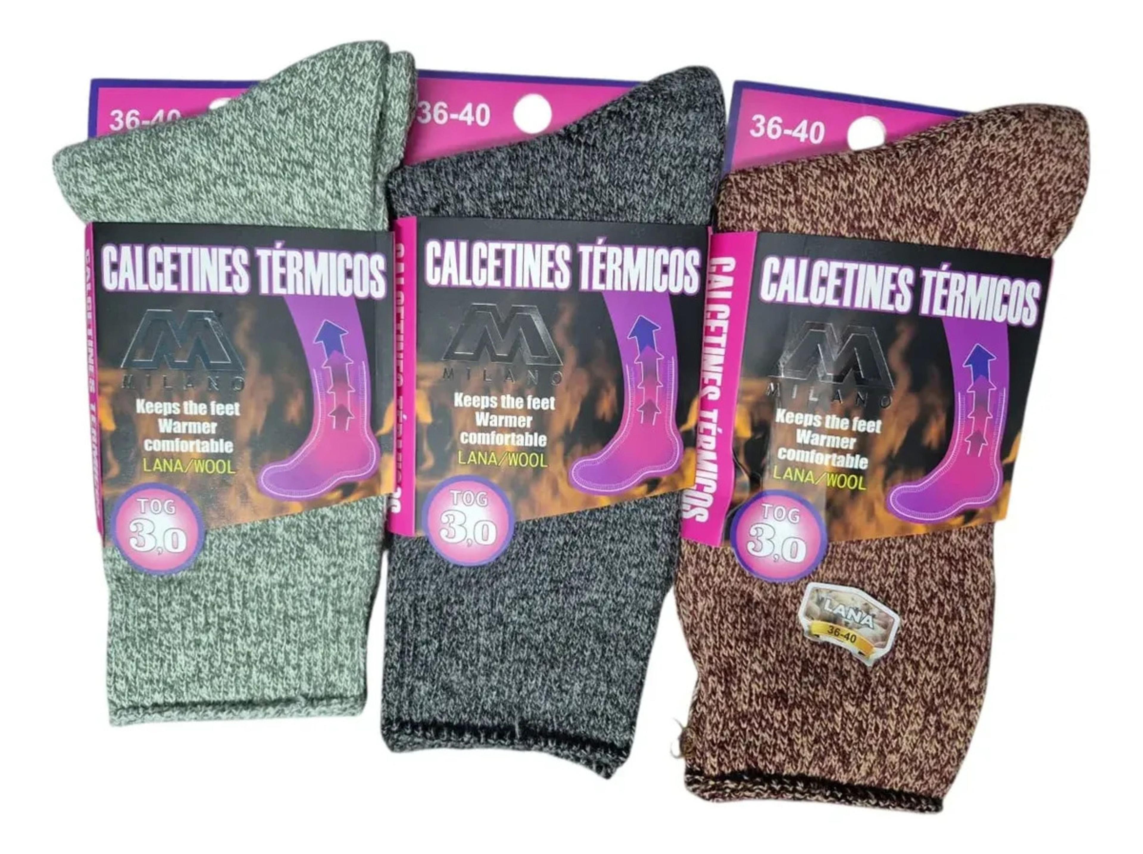 Calcetines De Lana Para Mujer Ultra Térmicos - SixPack-2
