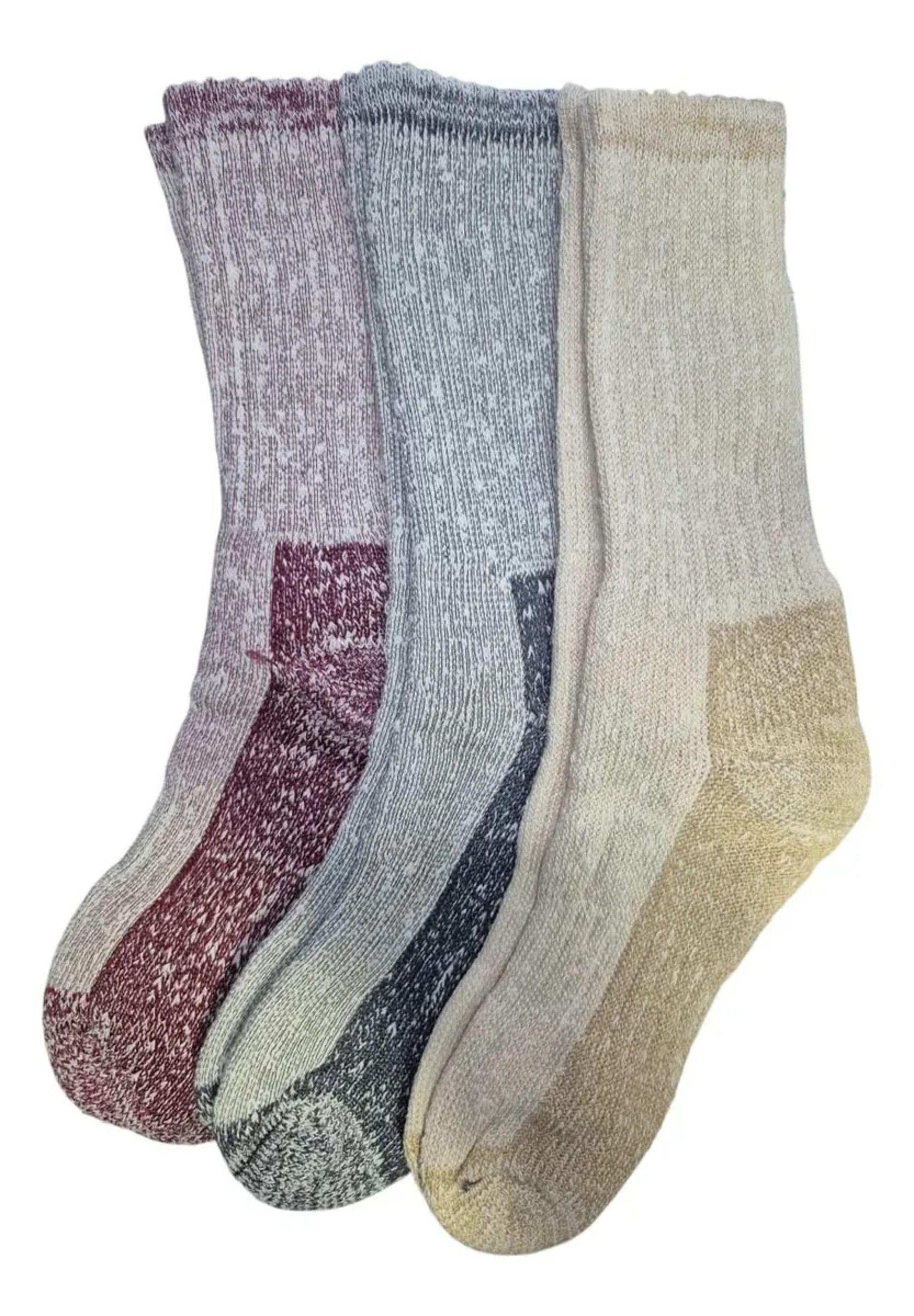 x6 Calcetines De Lana Outdoor Mujer Trekking Térmicas-4