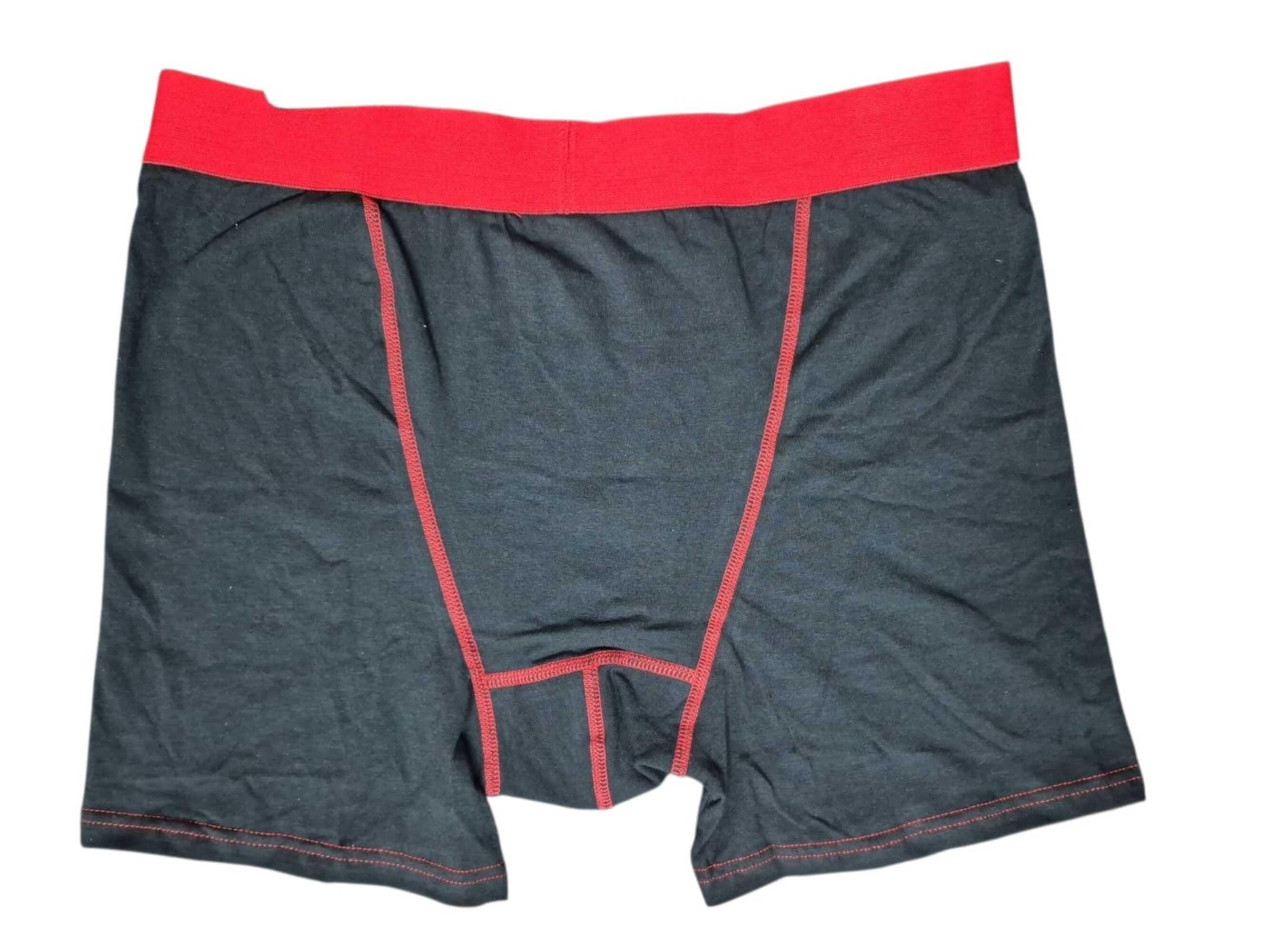 x6 Boxer Para Hombre De Algodon - Pretina De Colores-2