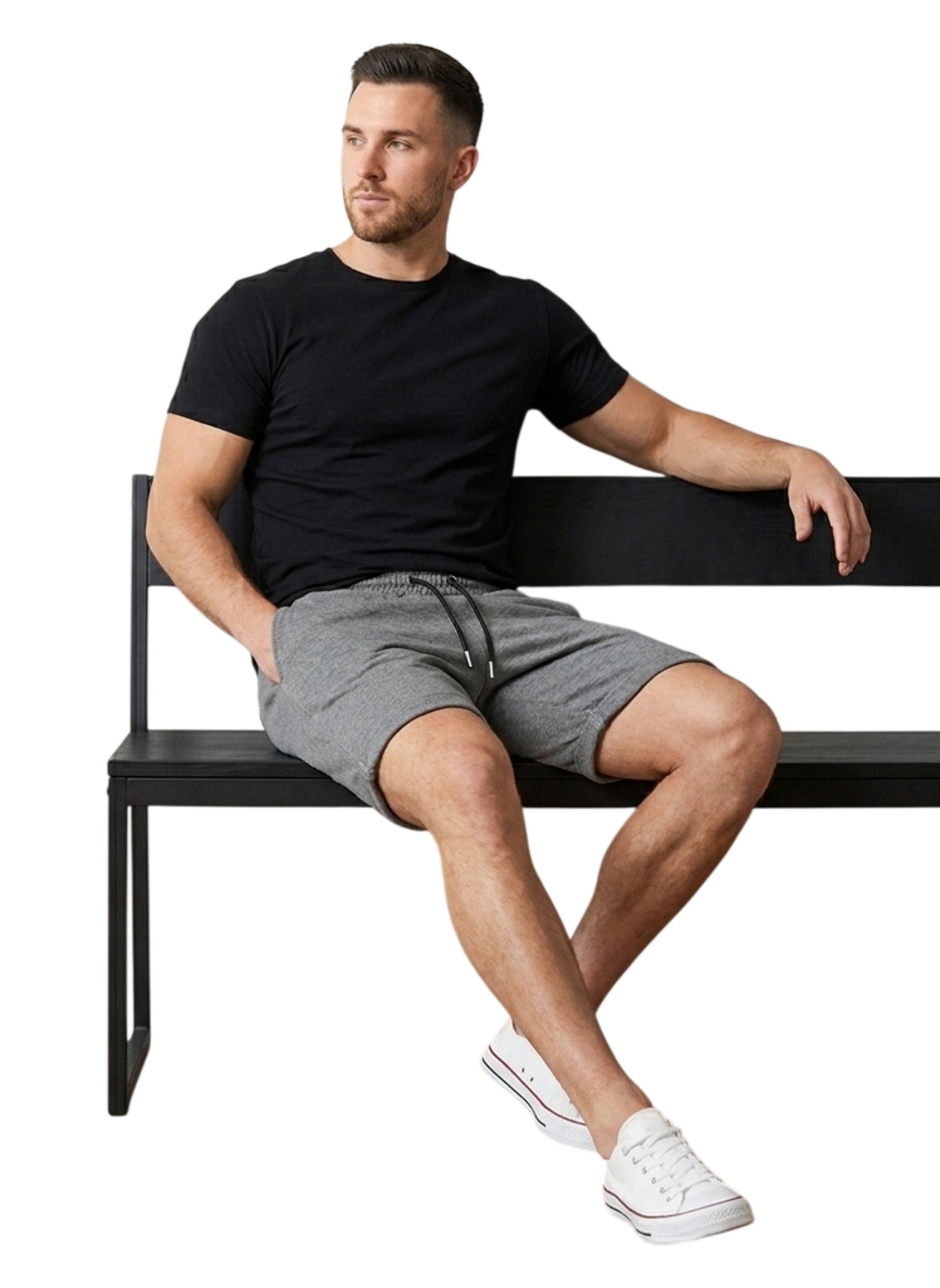 Short Deportivo de Algodón para Hombre -1