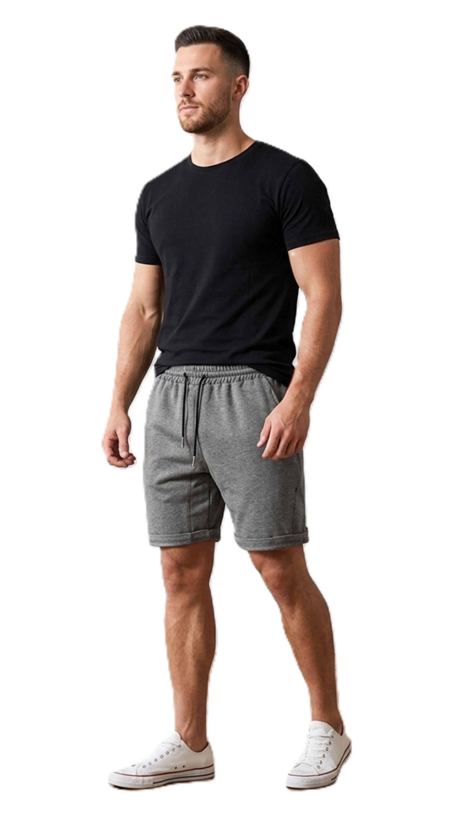 Short Deportivo de Algodón para Hombre -2