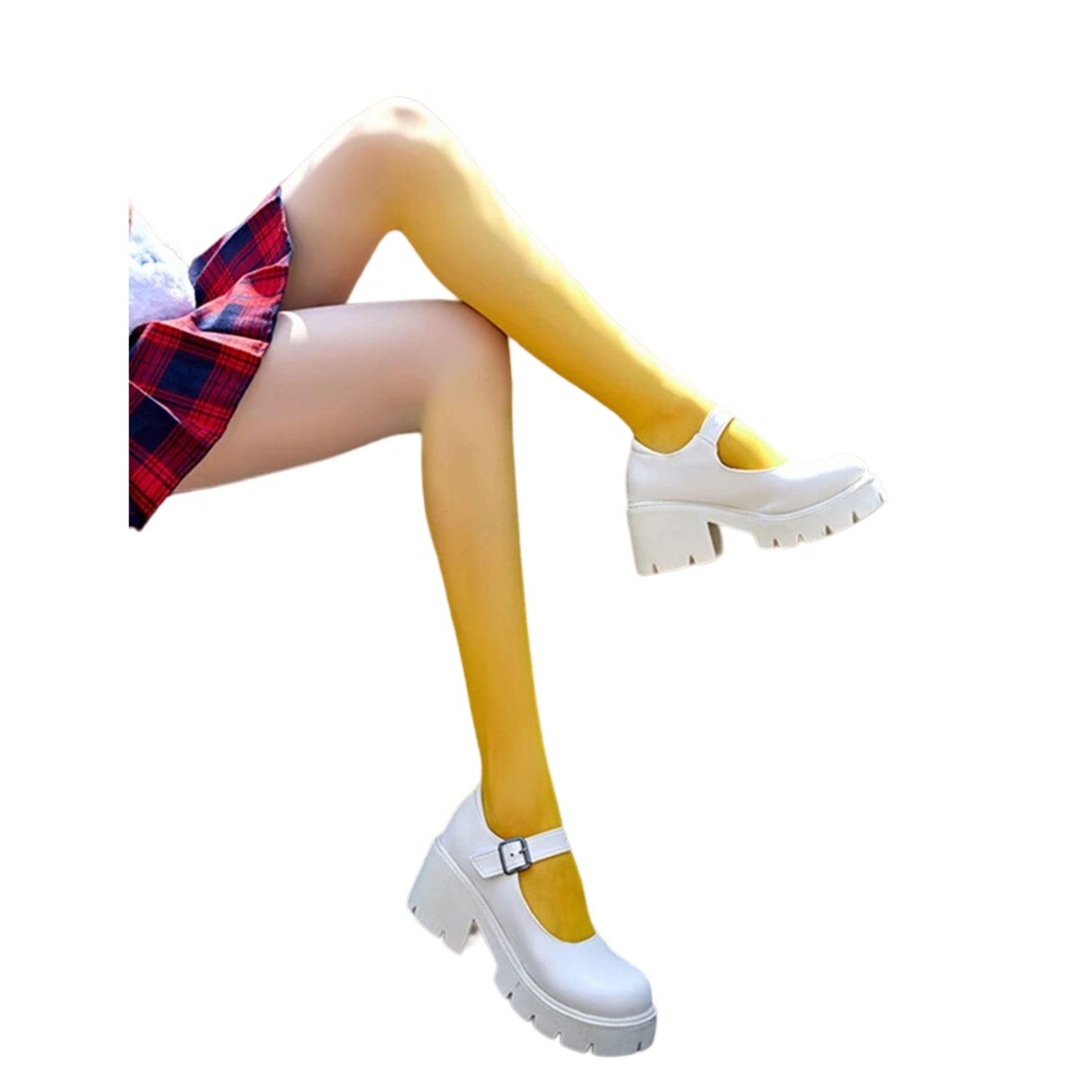 Pantys Para Mujer Con Degradado en Colores - Semi Transparentes-0