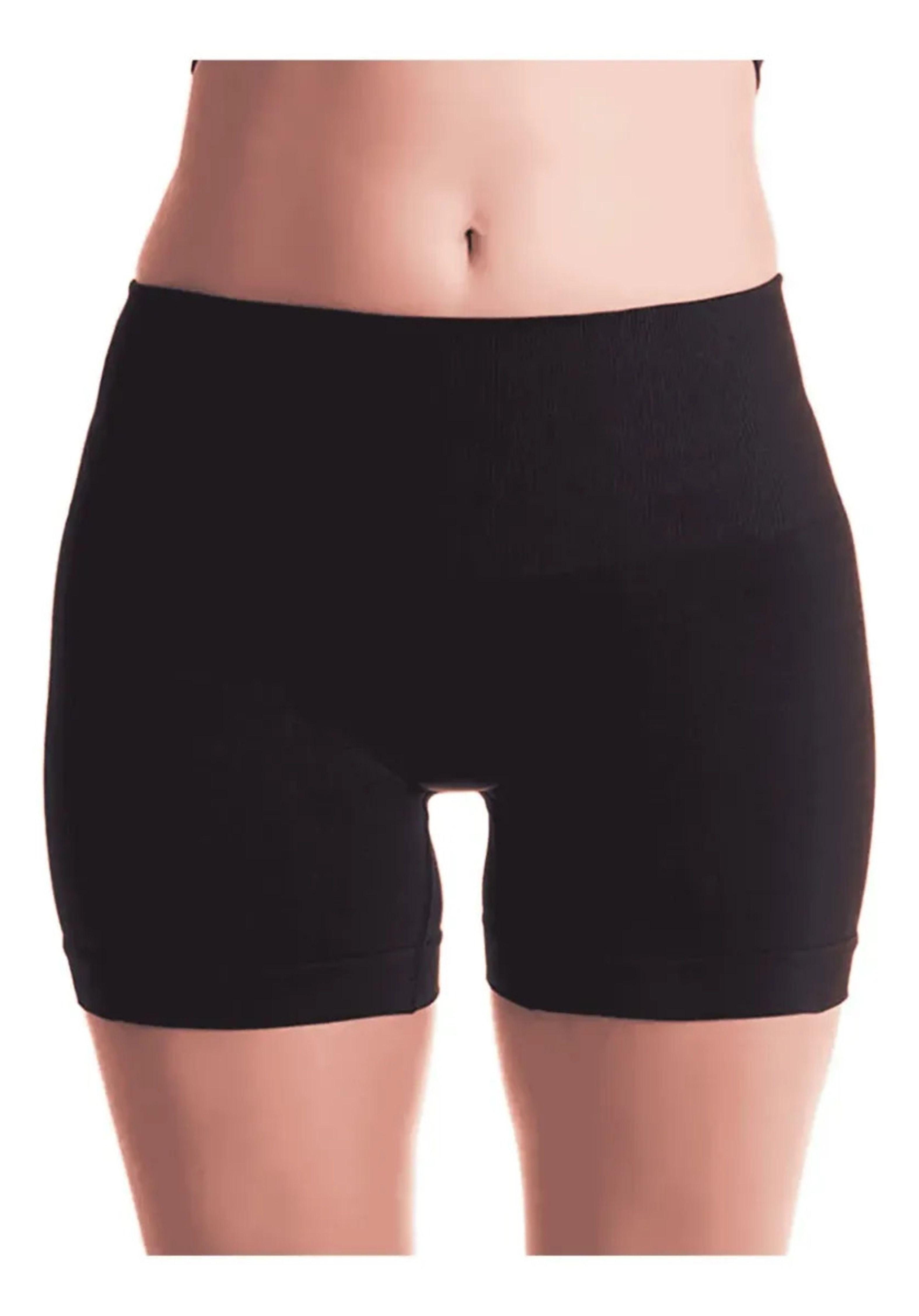 Pack 4 Calzas Cortas De Algodon Para Mujer Sin Costuras-1