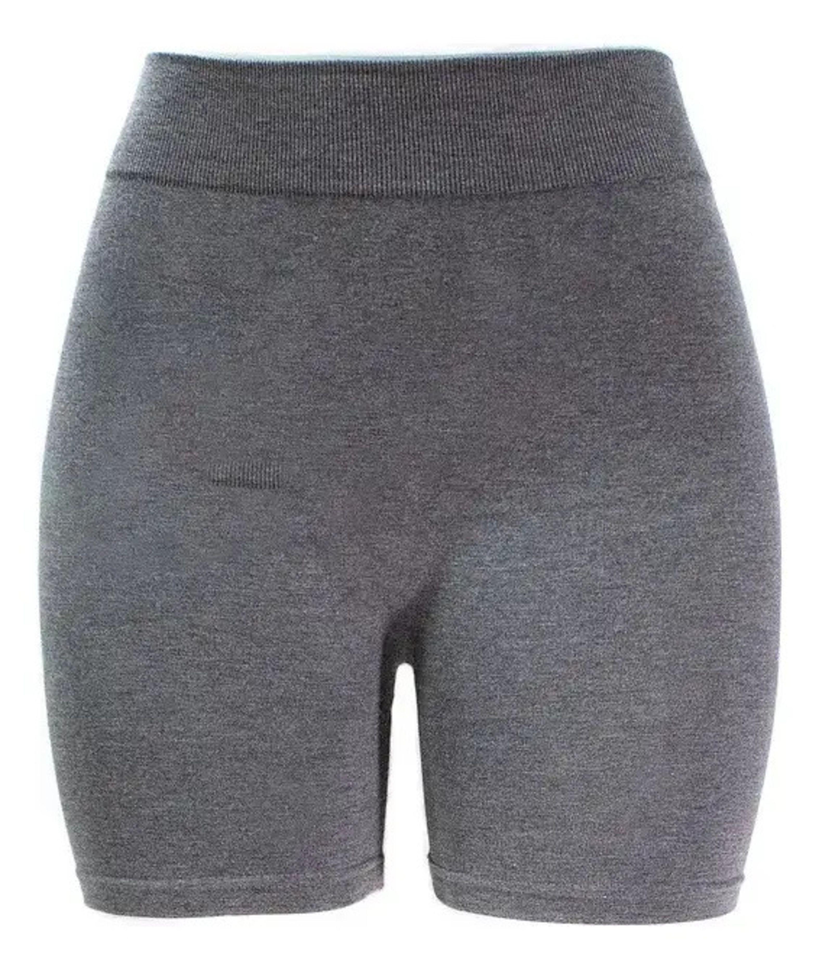 Pack 3 Calzas Cortas De Algodon Sin Costuras Para Mujer-0