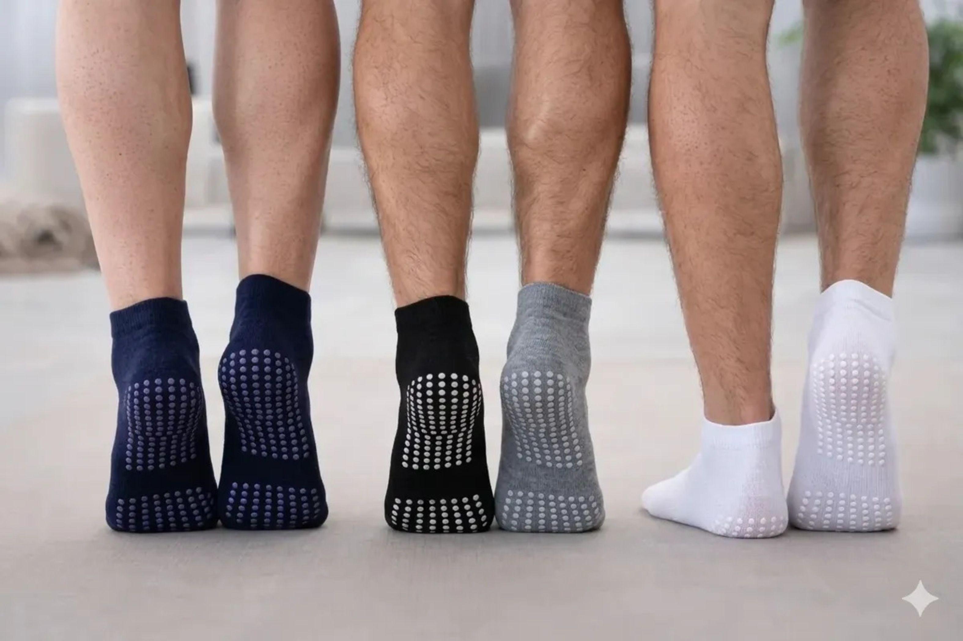 X3 Calcetas Deportivas Tobilleras Antideslizantes Hombre-2