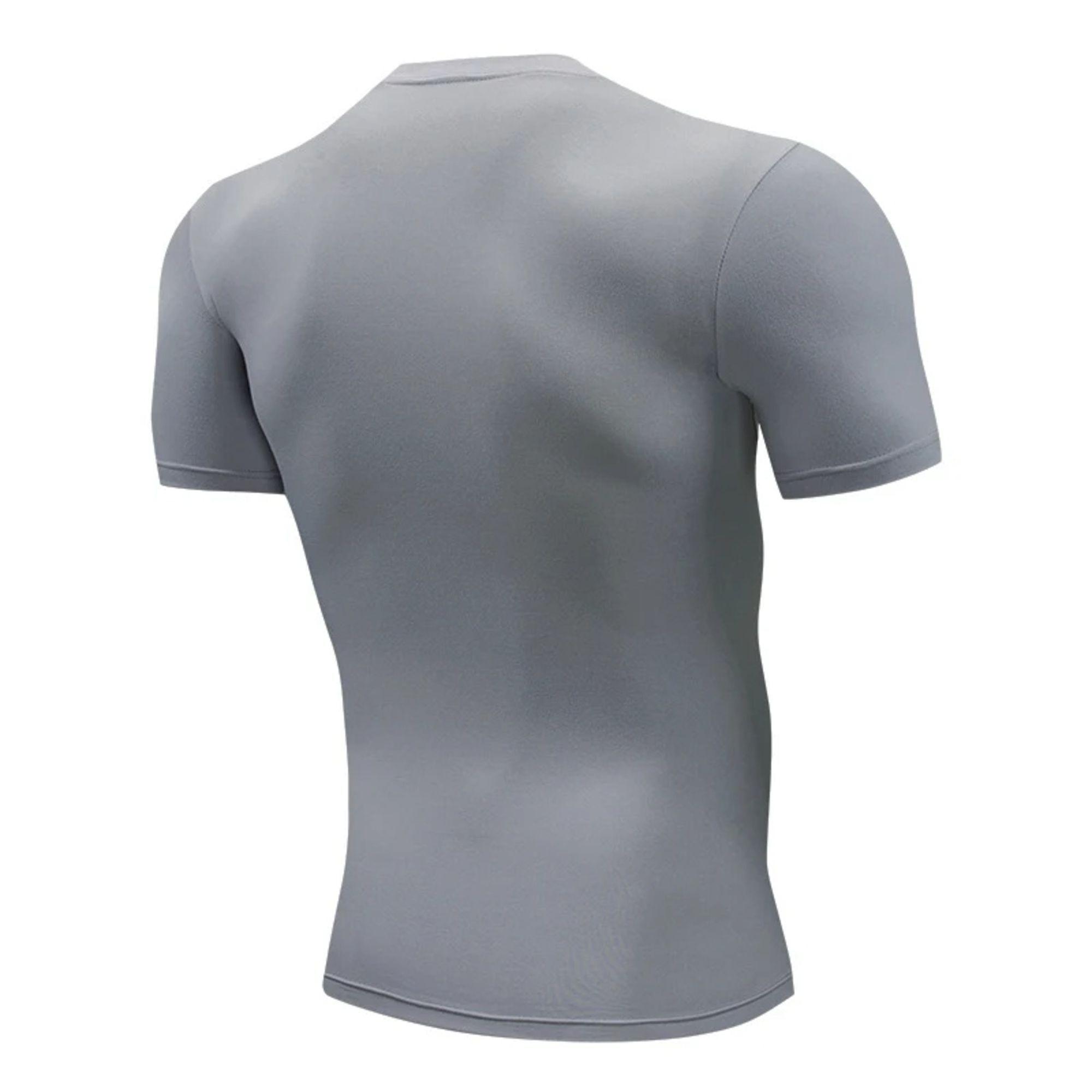 Camiseta Polera Manga Corta Fibra Bambú Para Hombre-1