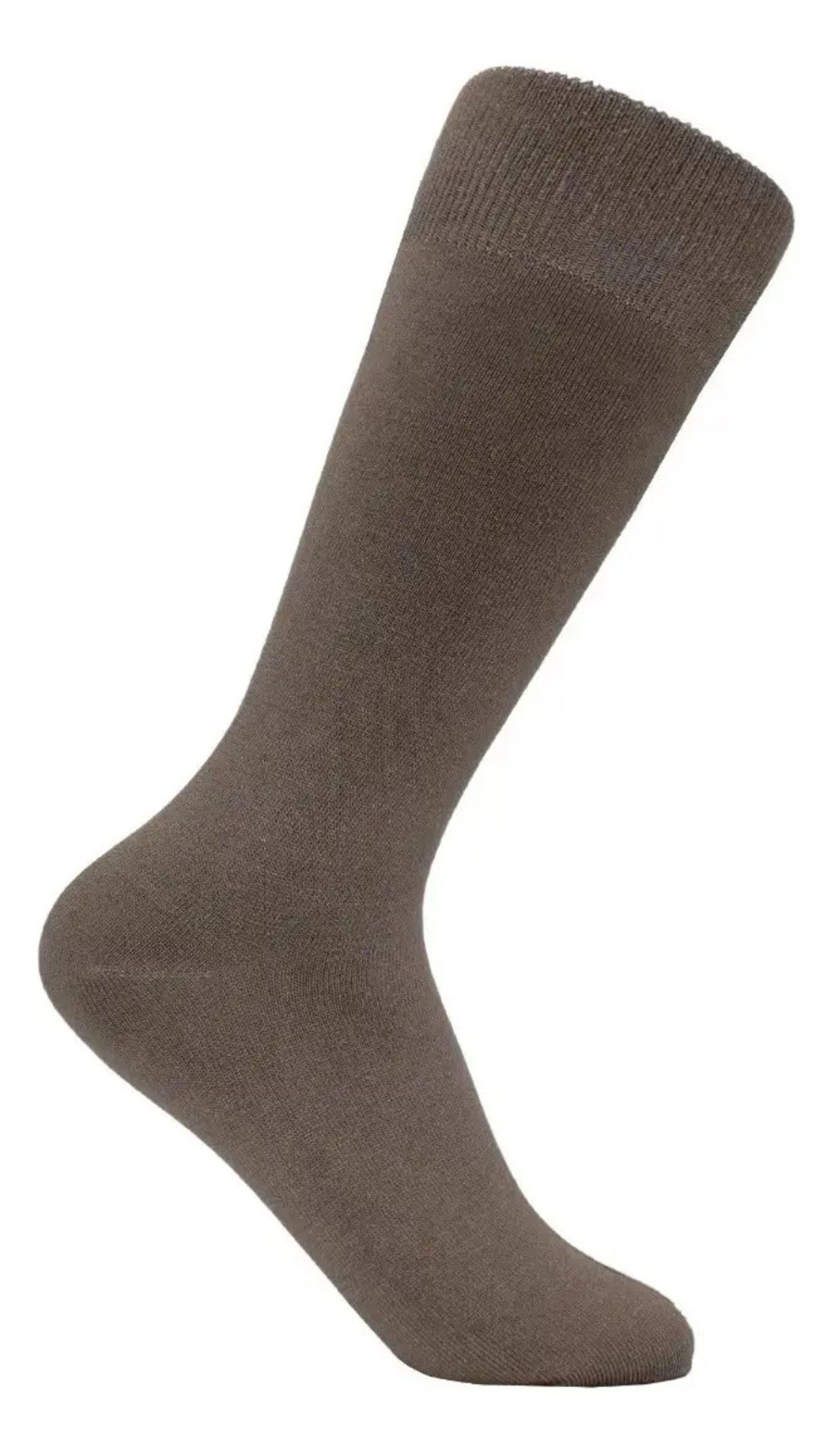 x6 Calcetines De Algodón Sin Costura - Diabético-0