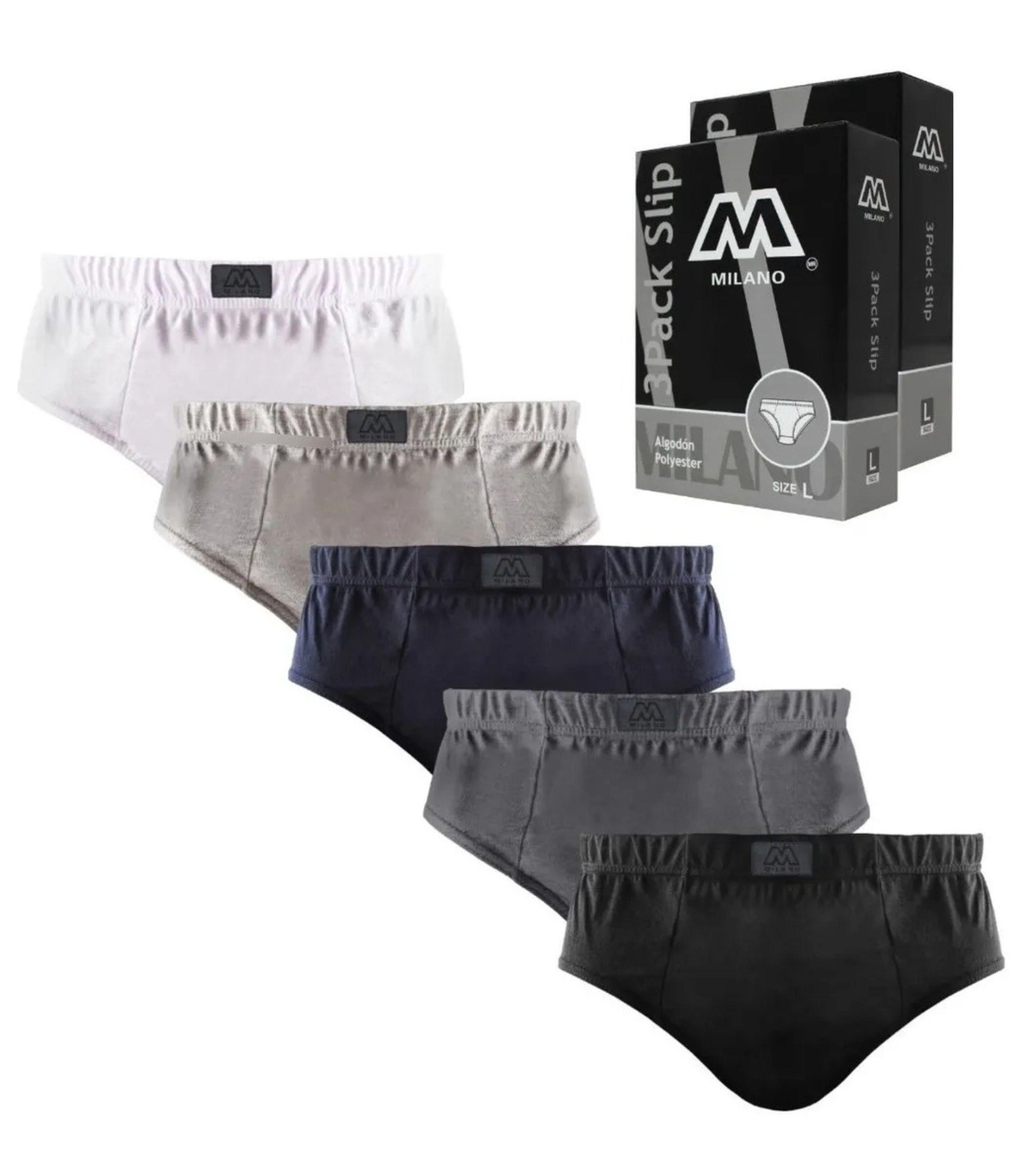 12 Slip Sunga De Algodón Calzoncillo Tradicional Para Hombre-0