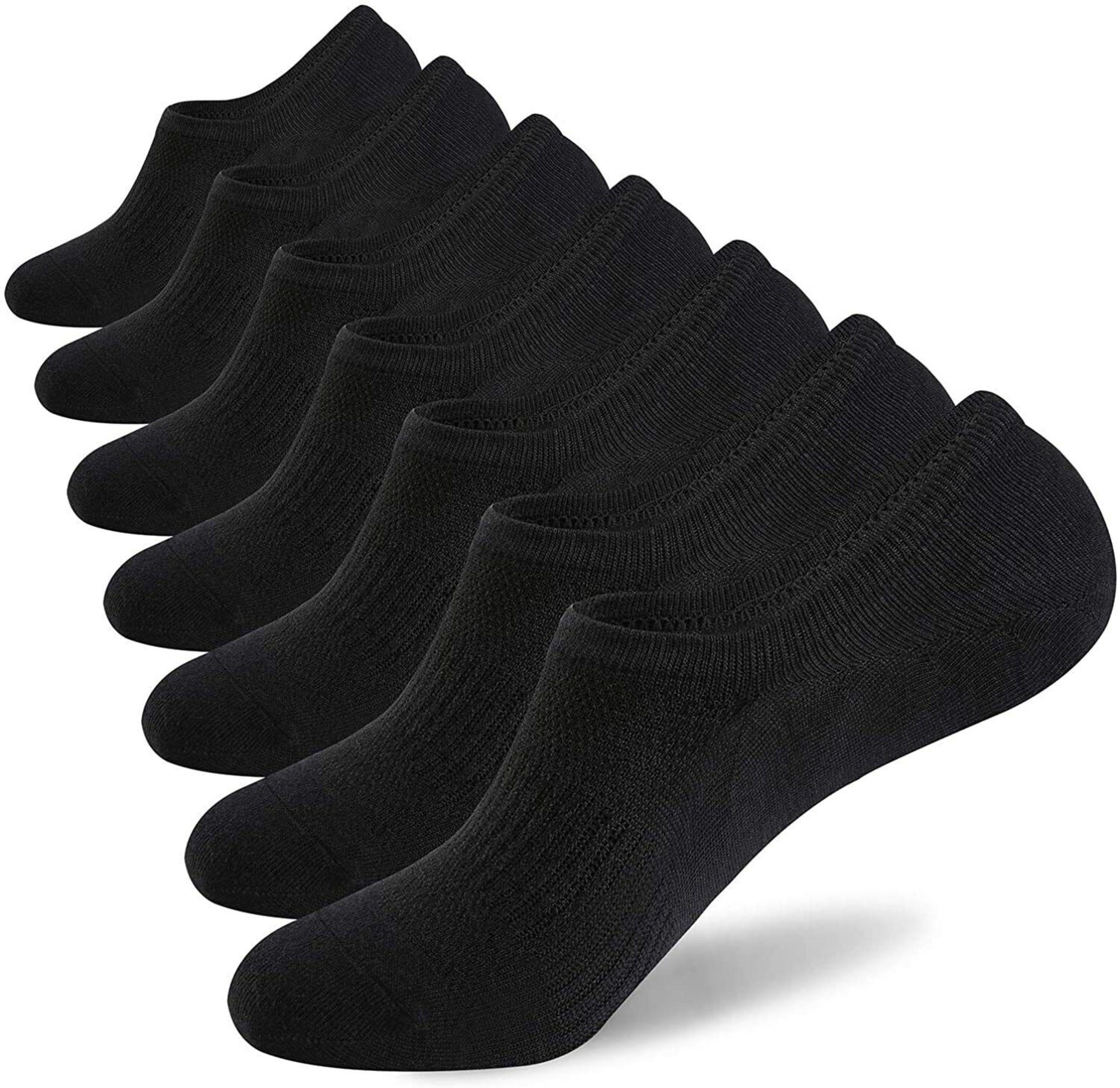 6 Pares - Calcetas Invisibles De Algodón Para Hombre-3