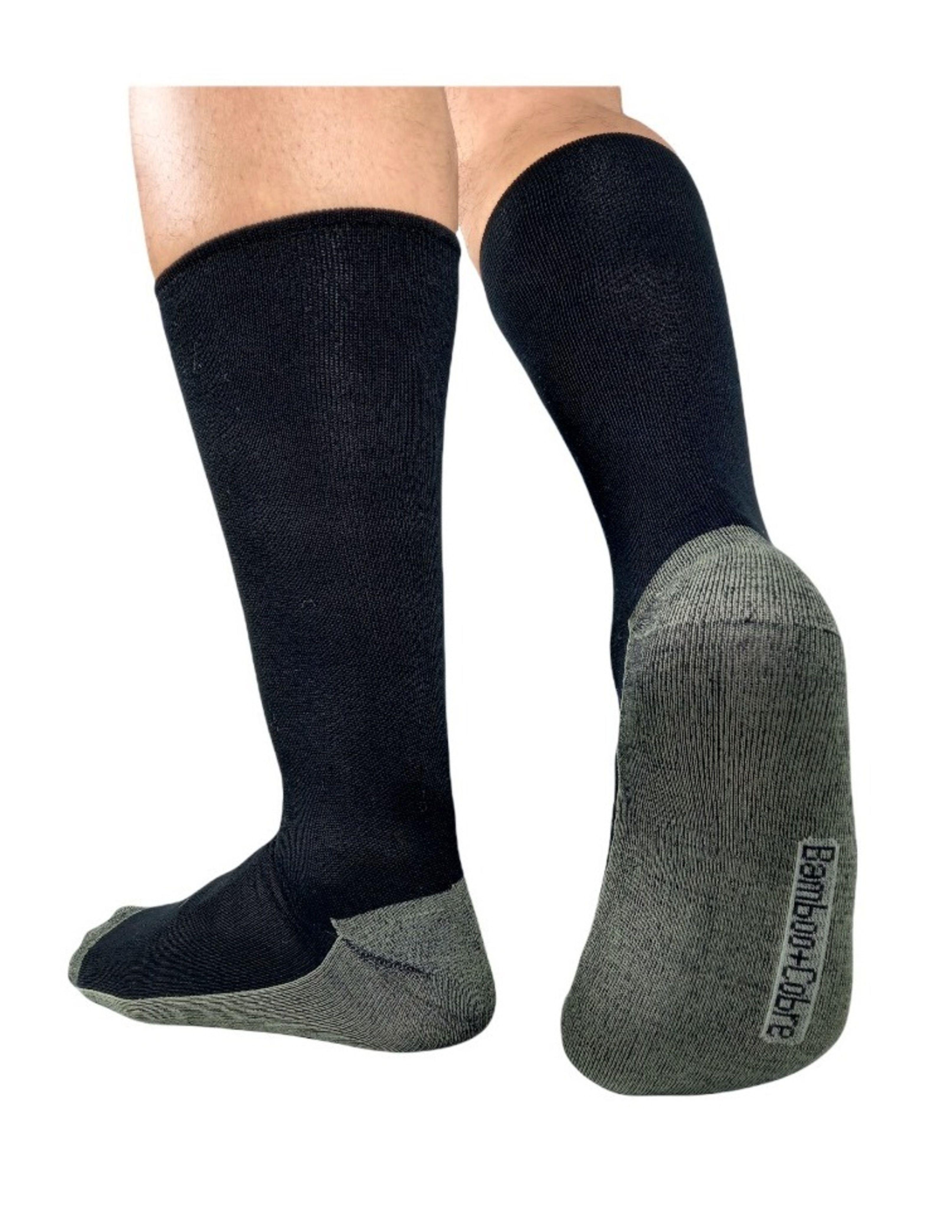 X6 Calcetines Fibra De Bambú Y Cobre Sin Costuras - Diabetes-3