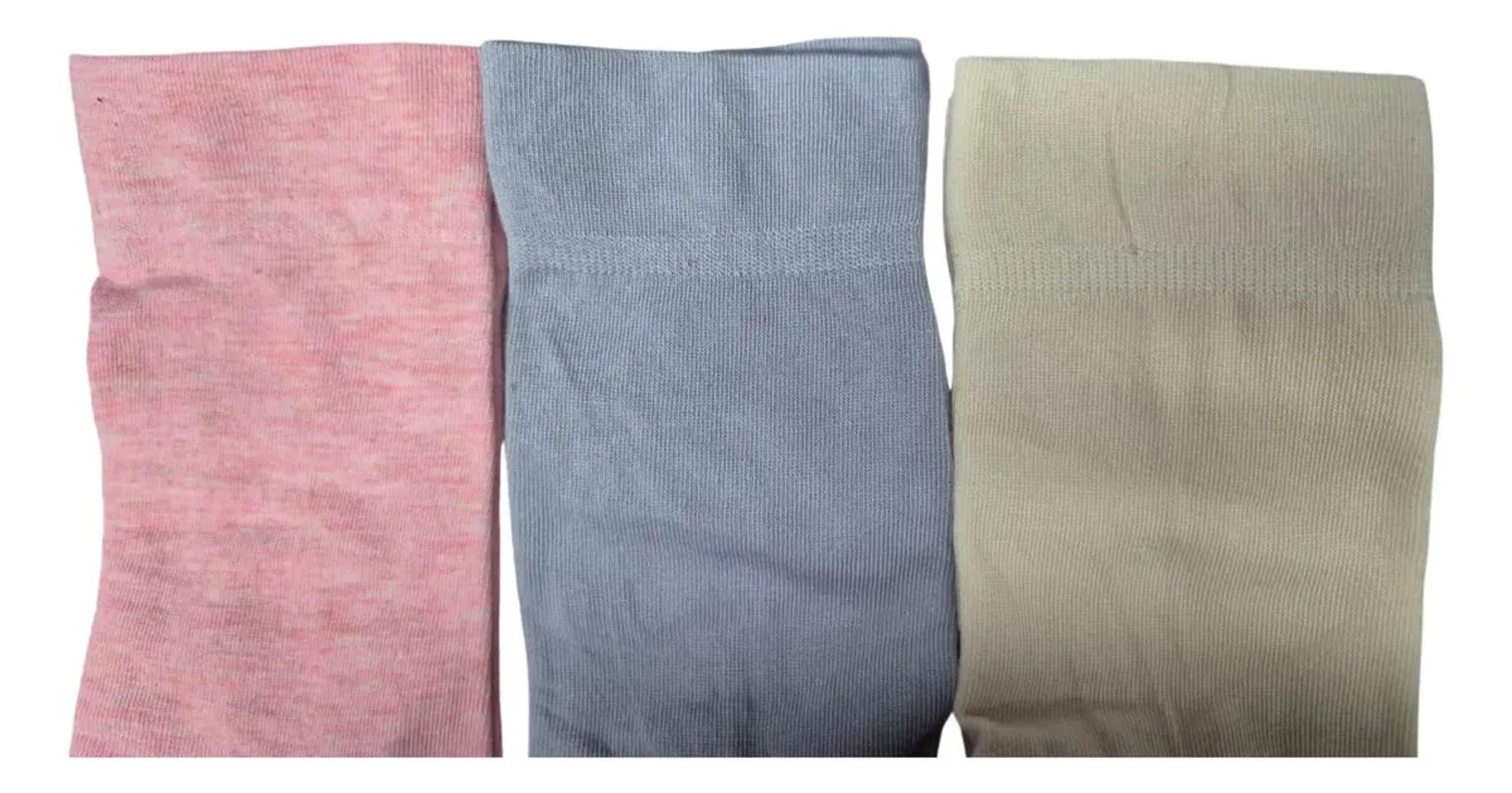 Calcetines Sin Costuras Para Mujer De Algodón - 6 Pares-1