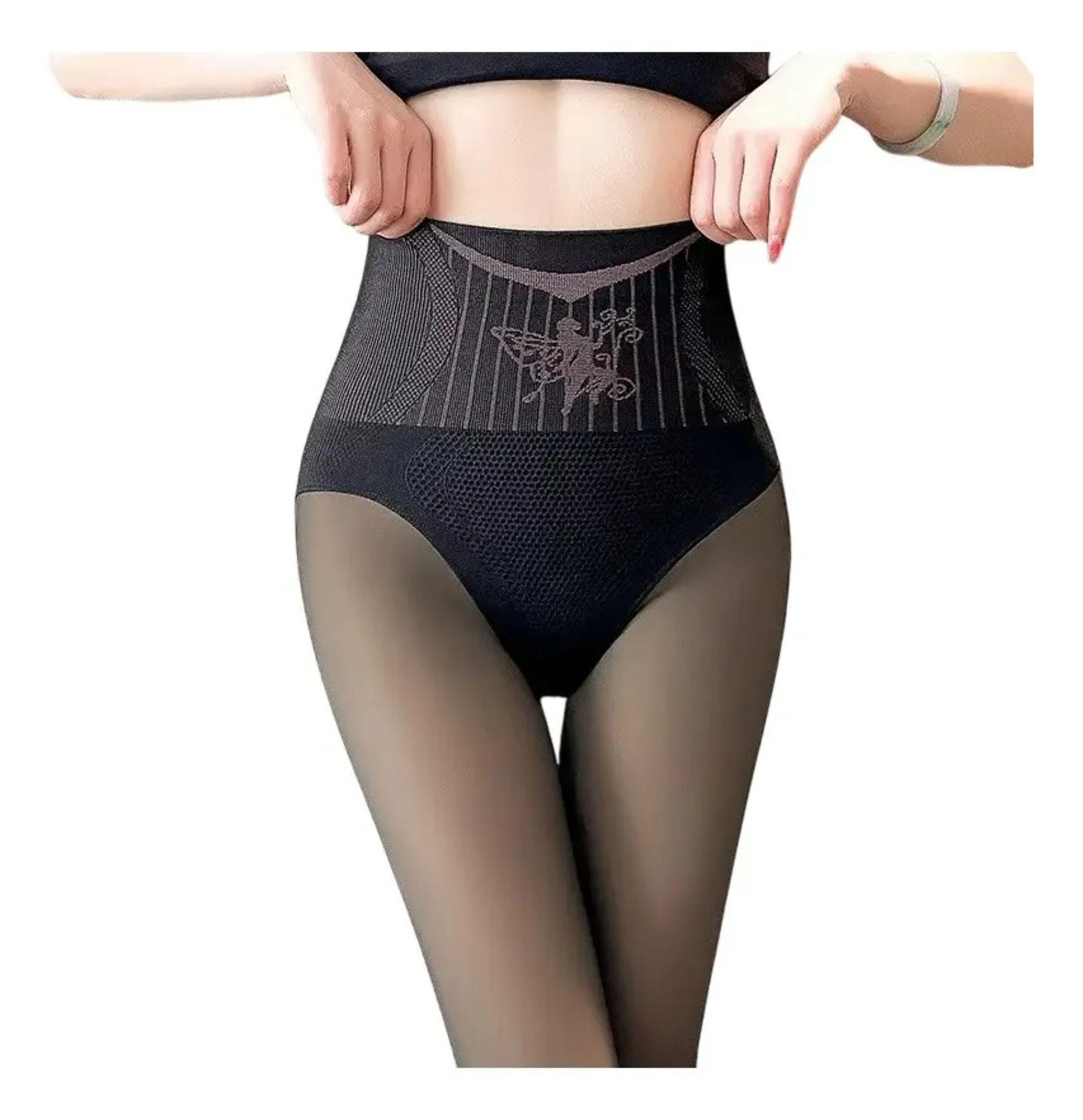 Panty Termica Efecto Piel Calzon Faja Y Levanta Gluteo-1