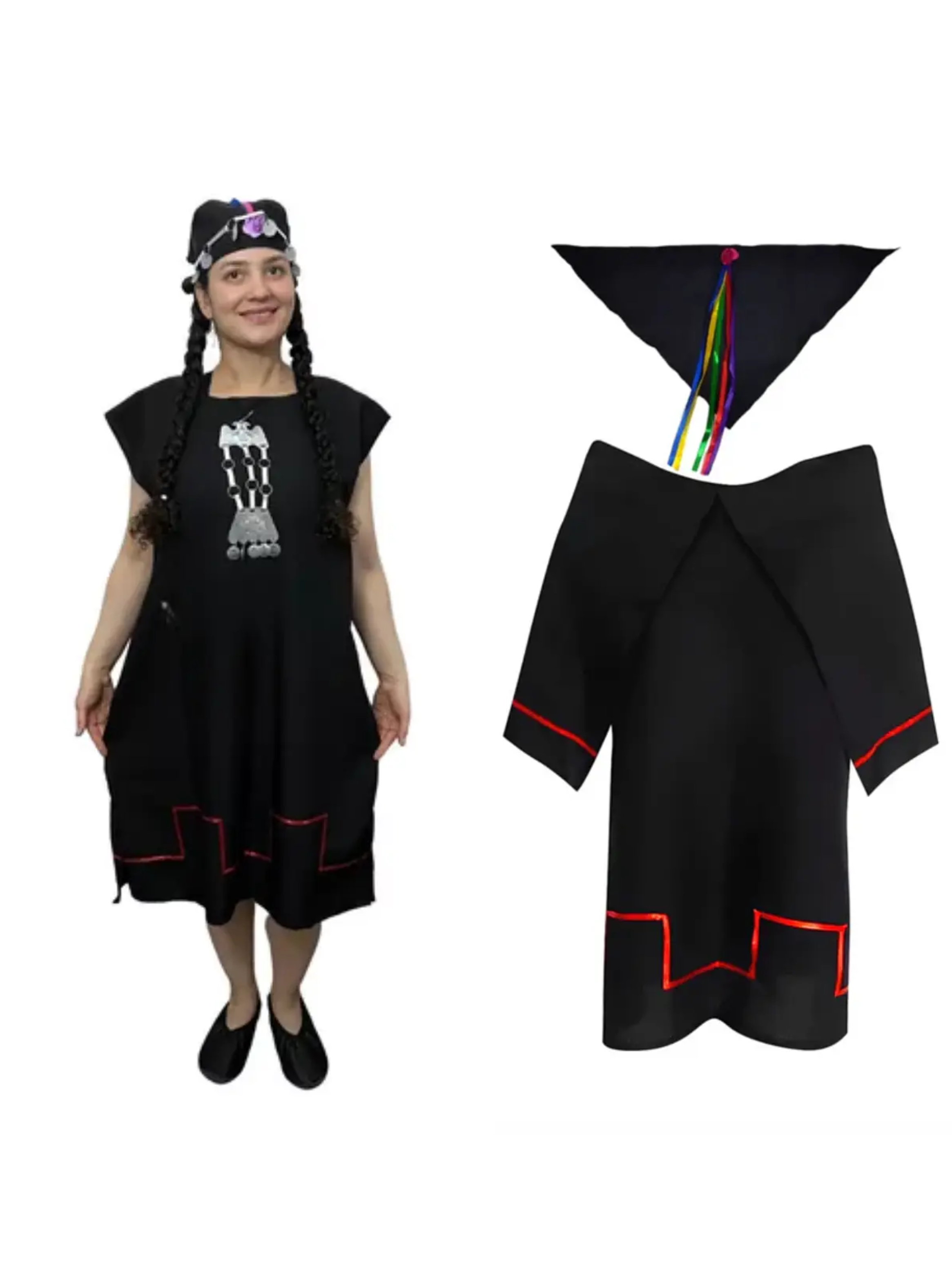Traje Tipico Mapuche Adulto-1