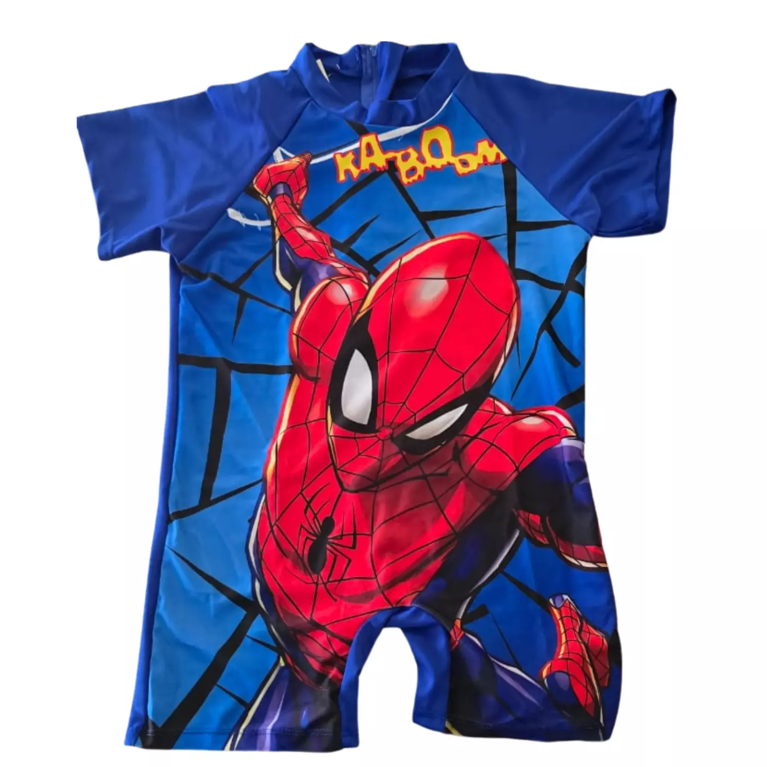 Traje de Baño Niño Spiderman + Gorra de Regalo-2