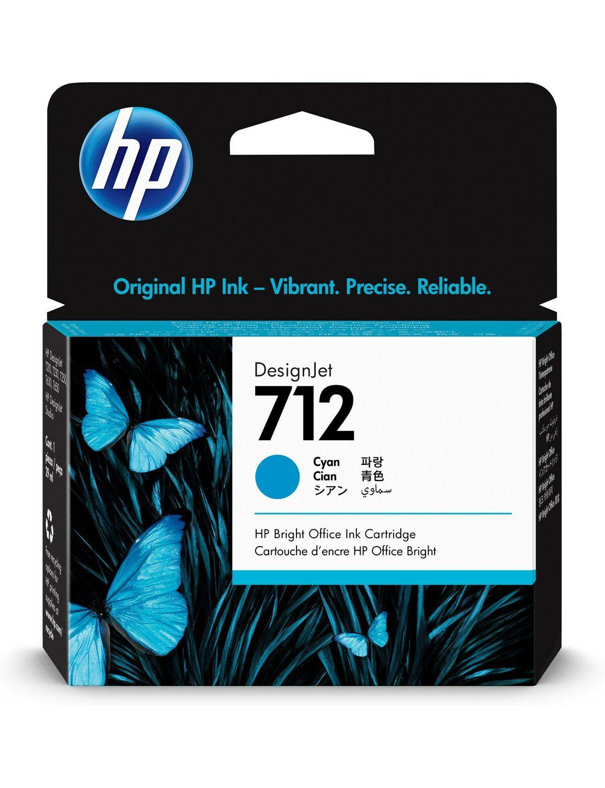 Hp 712 Cyan Original-0