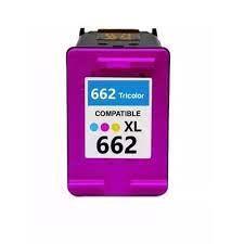 Cartucho Para Hp 662 Tricolor Xl Alternativa-0