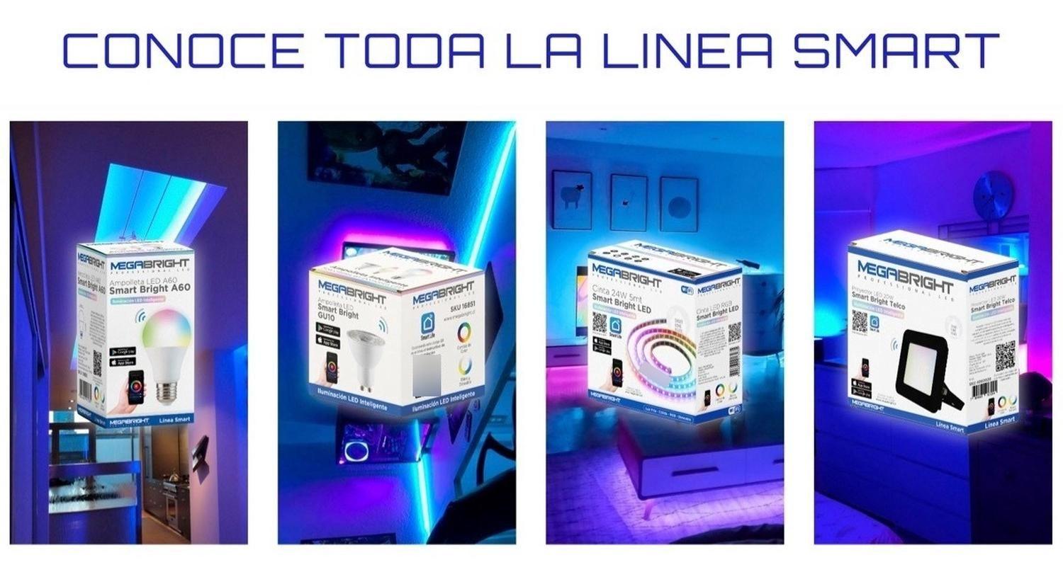Ampolleta Inteligente Smart Gu10 5w Megabright-4