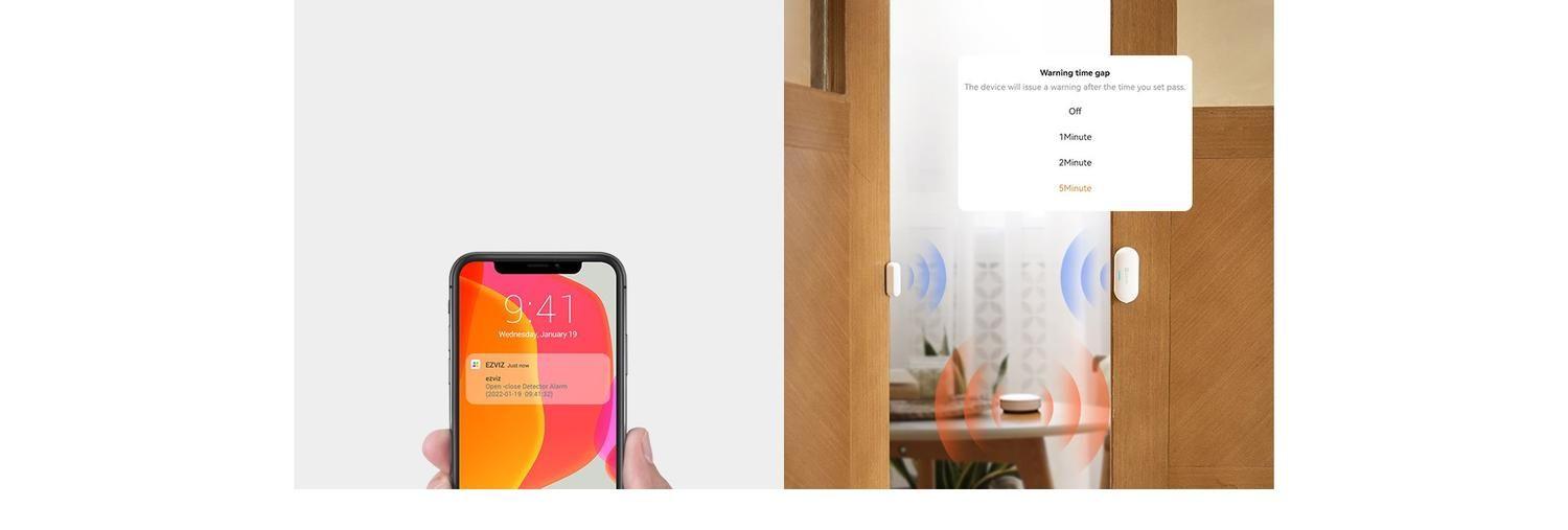 Sensor de Apertura/Cierre T2C Ezviz-2