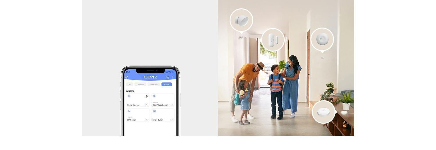 Sensor de Apertura/Cierre T2C Ezviz-7