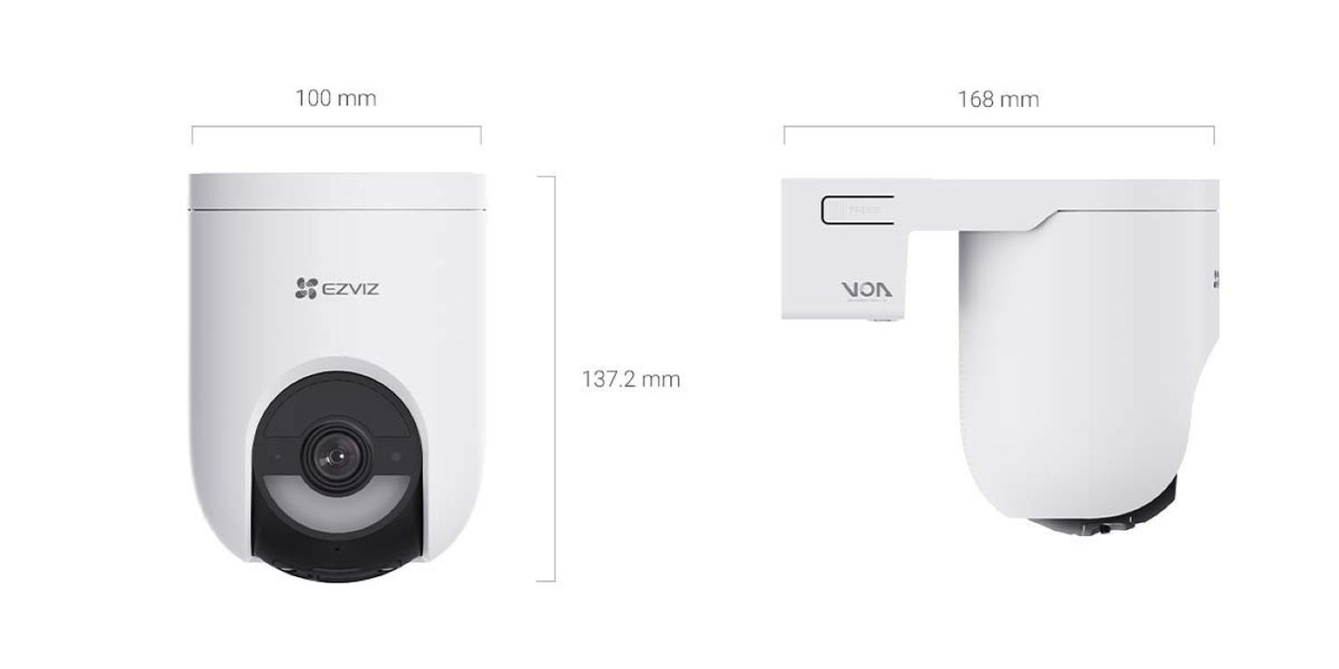 Cámara Seguridad Wifi Batería HB8 Lite 2K+ AOV Ezviz-5