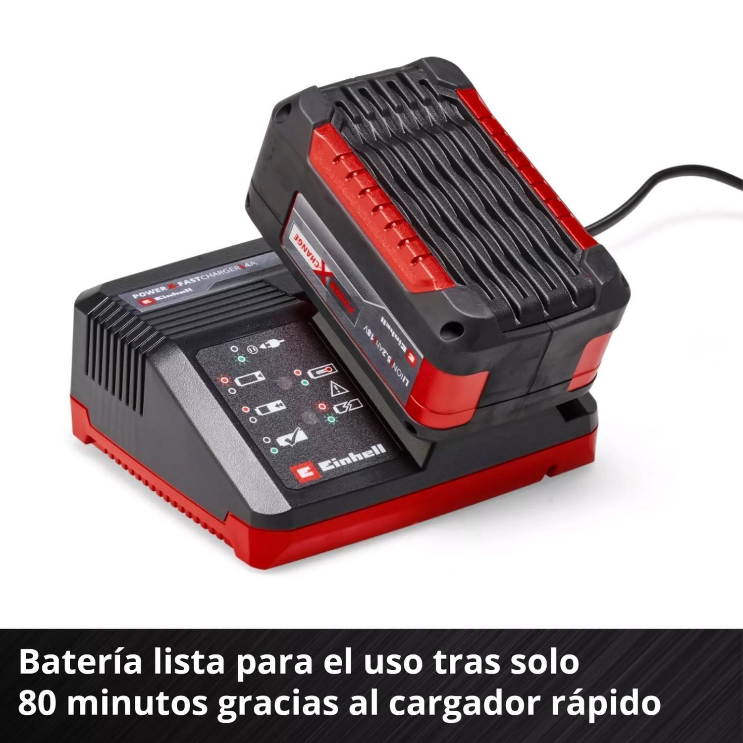 Kit Batería 5.2Ah + Cargador Rápido 18V Einhell-2