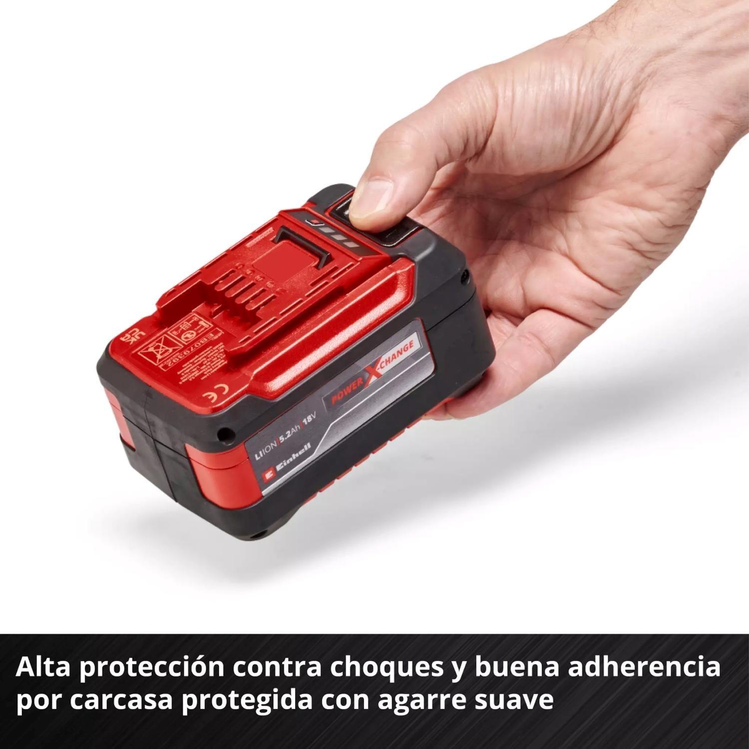 Kit Batería 5.2Ah + Cargador Rápido 18V Einhell-4