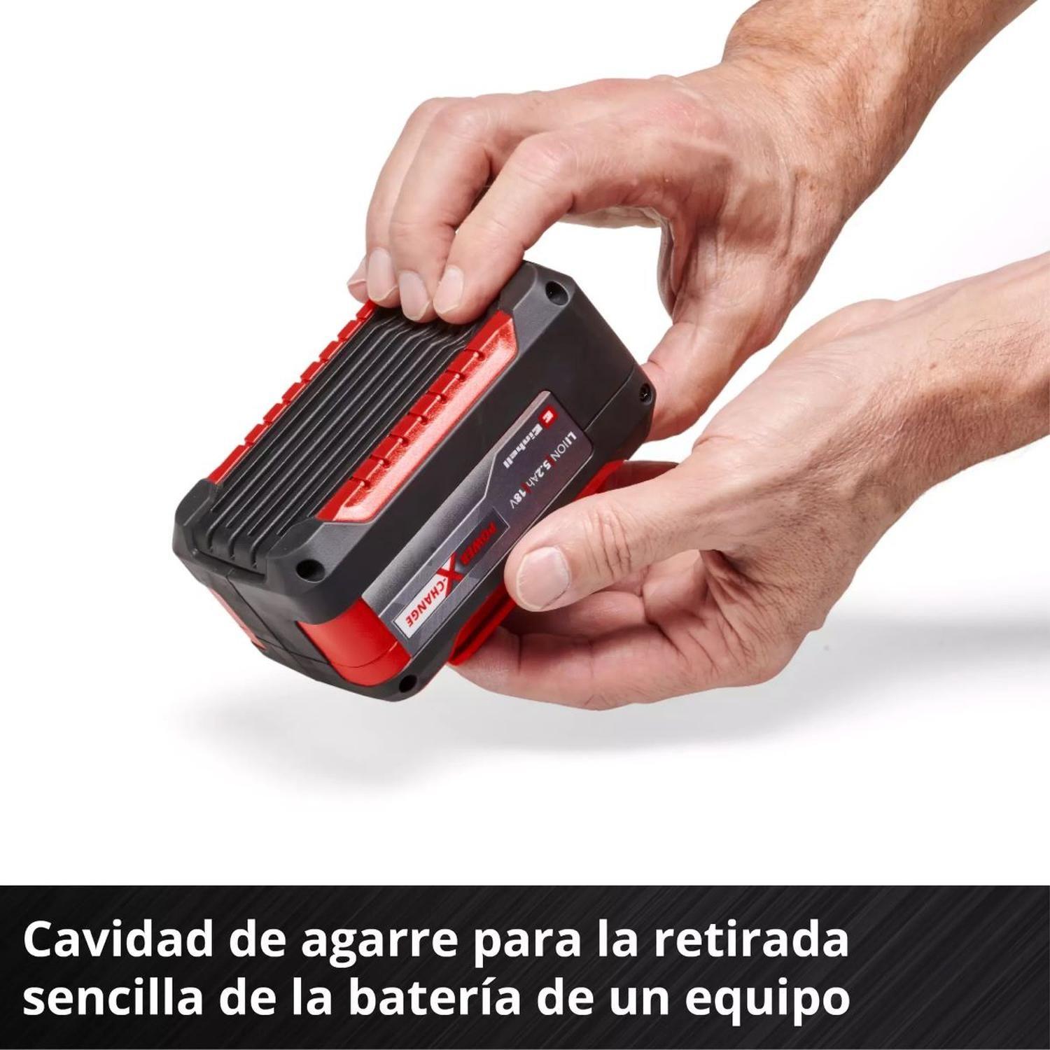 Kit Batería 5.2Ah + Cargador Rápido 18V Einhell-5