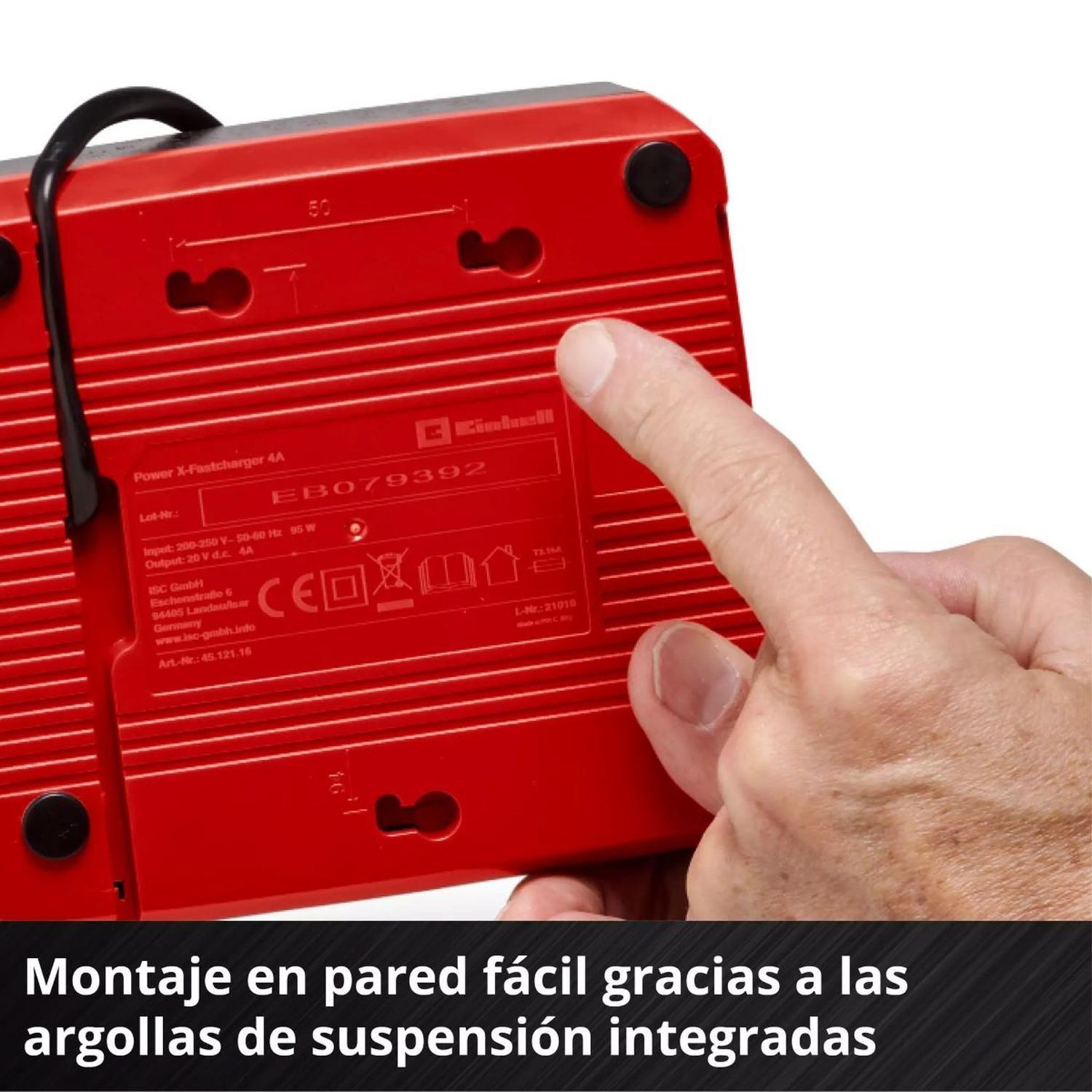 Kit Batería 5.2Ah + Cargador Rápido 18V Einhell-7