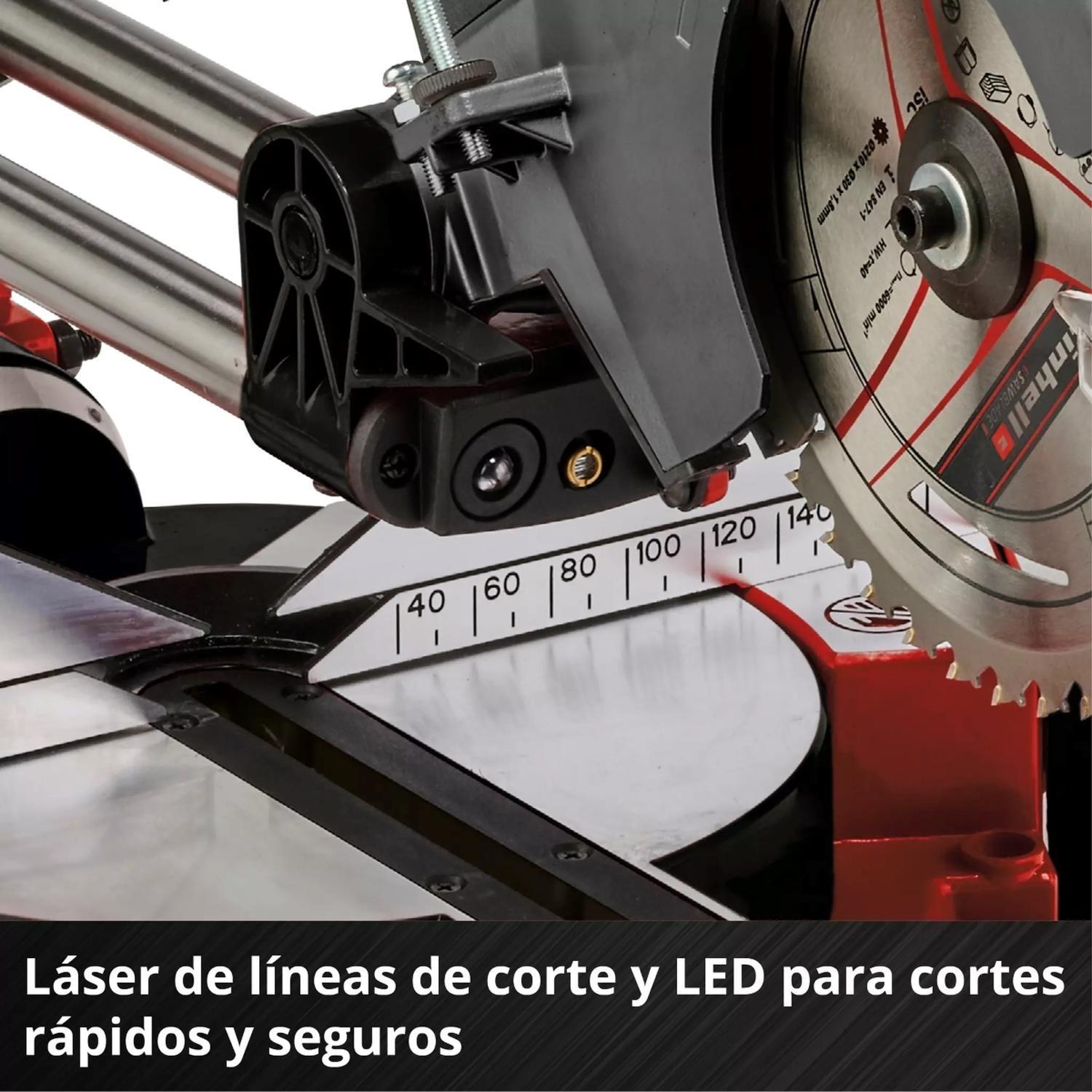 Sierra Ingletadora Deslizante Inal. TE-SM 36/210 Li Solo Einhell-5