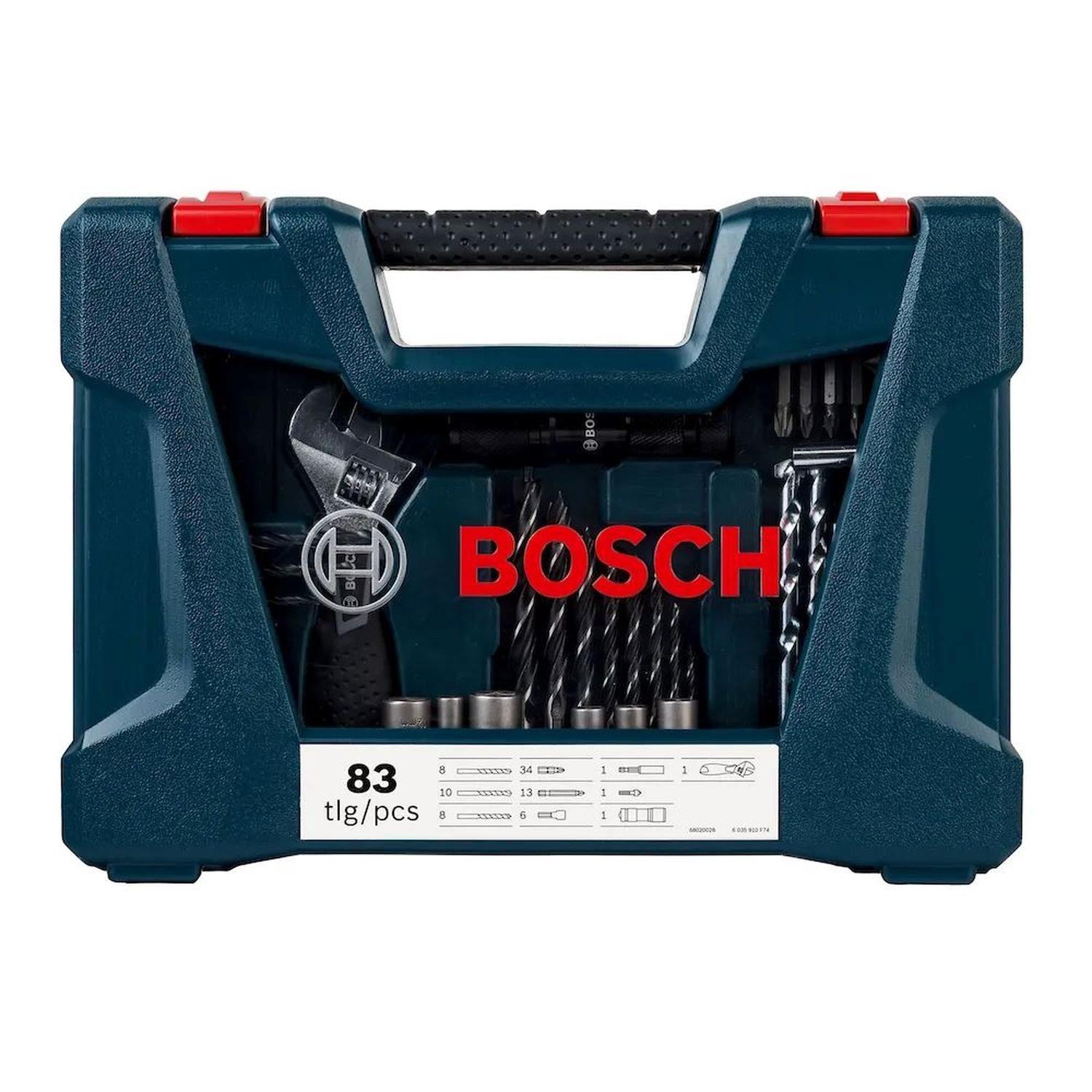 Set Puntas y Brocas Titanio V-Line 83u Bosch-1