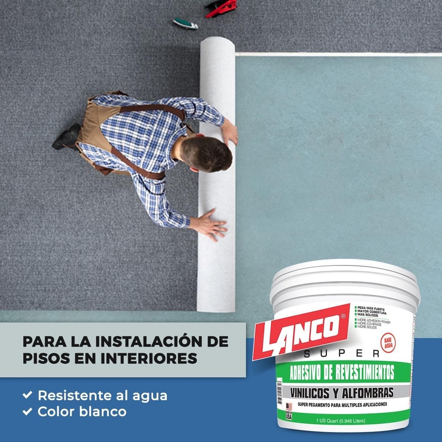 Adhesivo Alfombras y Vinilicos Galon 3.8lt Lanco-1