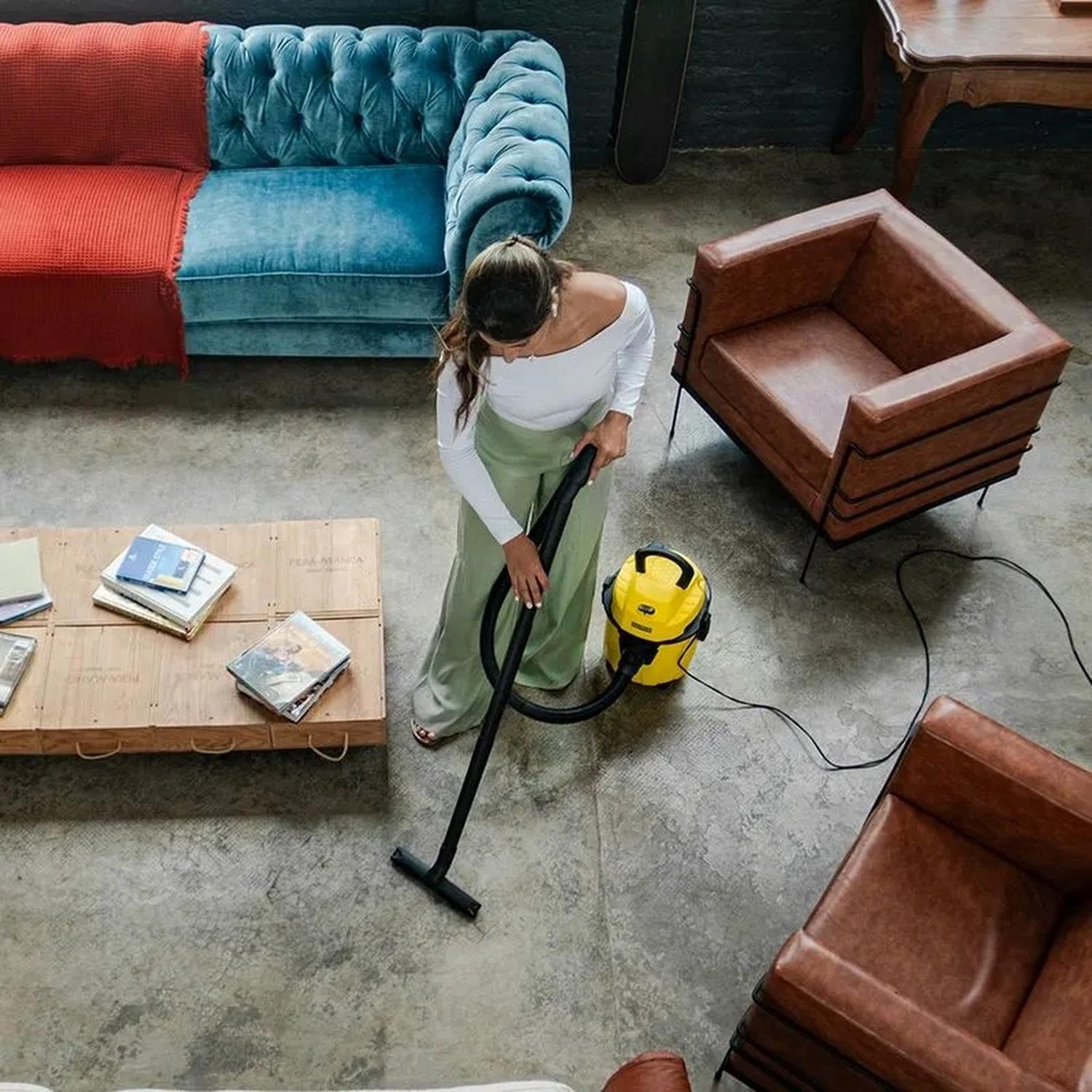 Aspiradora Seco y Humedo WDL 1 1000w Karcher-5