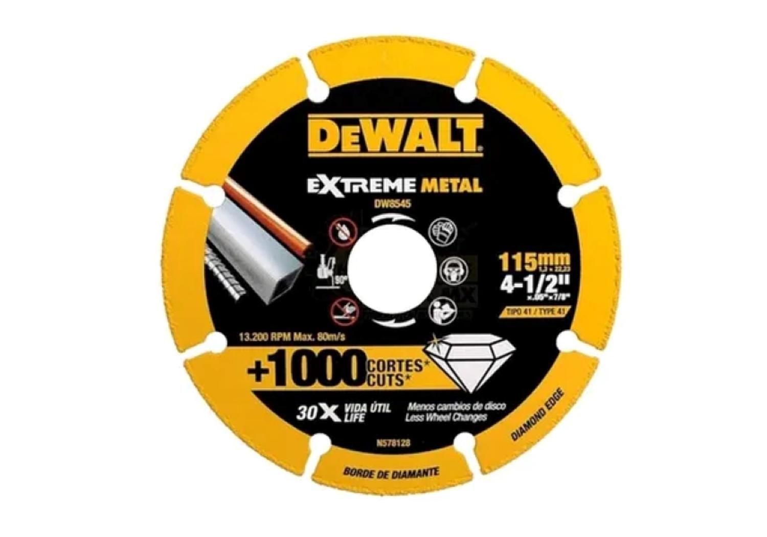 Kit Esmeril Dewalt Dcg412b + Huincha + Escuadra Y Disco-4