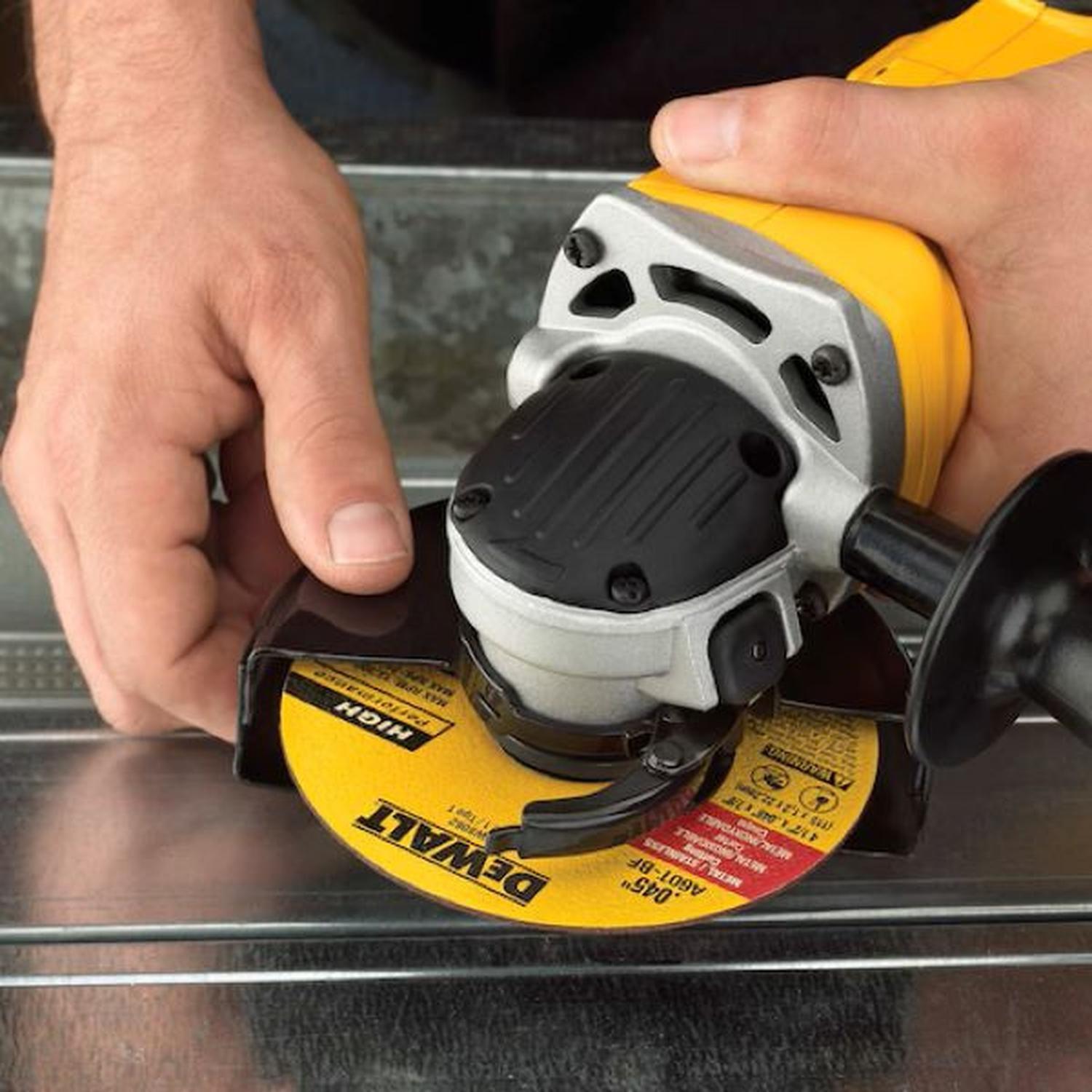 Kit Esmeril Dewalt Dcg412b + Huincha + Escuadra Y Disco-5