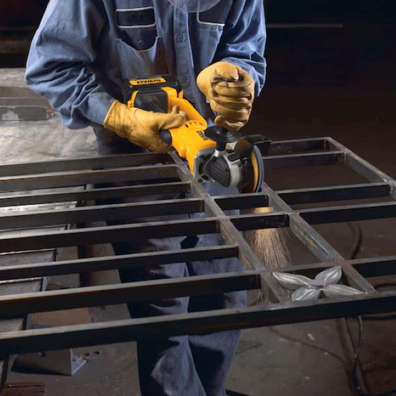 Kit Esmeril Dewalt Dcg412b + Huincha + Escuadra Y Disco-6