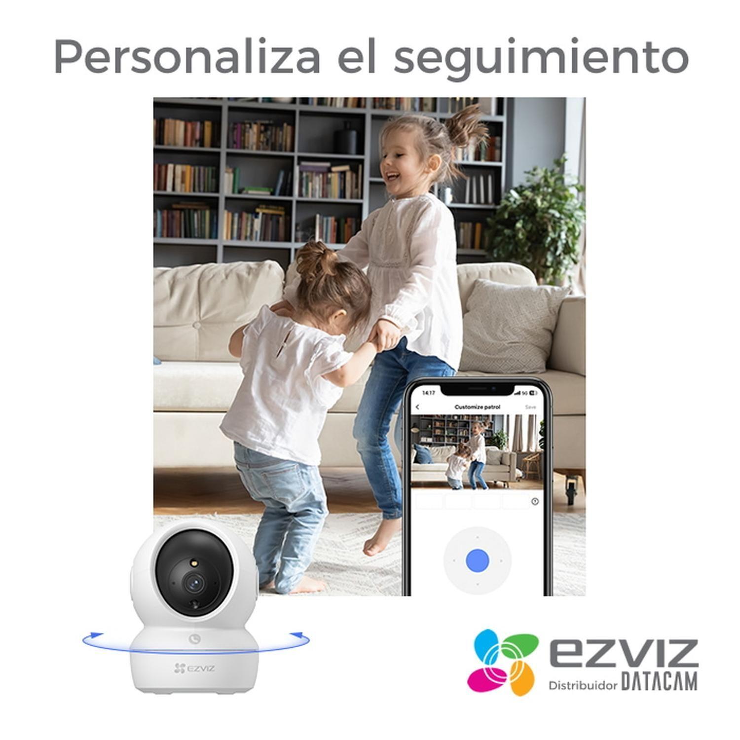 Pack 3 Cámara Inteligente Wifi H6C PRO 2K lente 4mm Ezviz-3