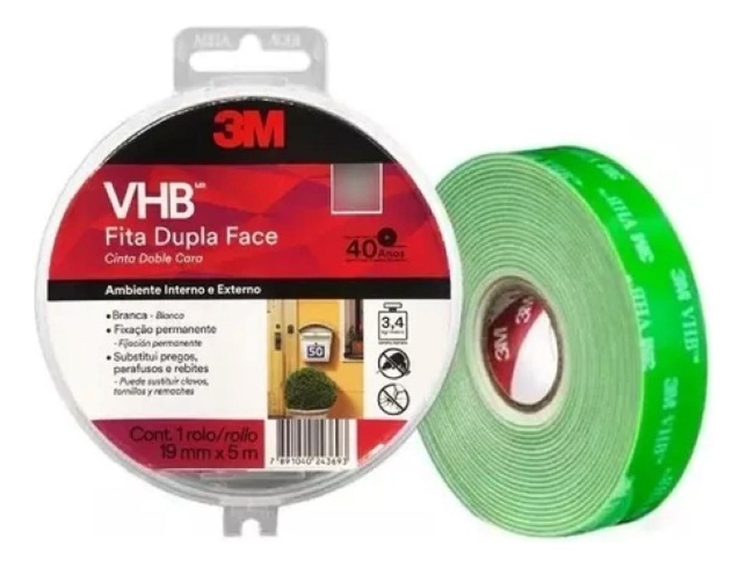Cinta Doble Contacto Vhb Ig-110wf 19mmx5m Exterior/interior-1