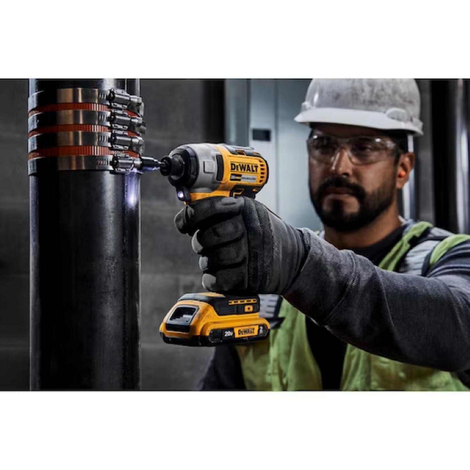 Atornillador de Impacto Inalámbrico 20V DCF7871B Dewalt-4