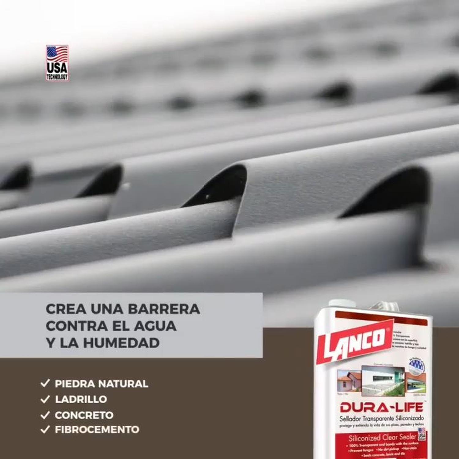 Sellador Impermeabilizante Transparente Dura Life 1GL Lanco-2