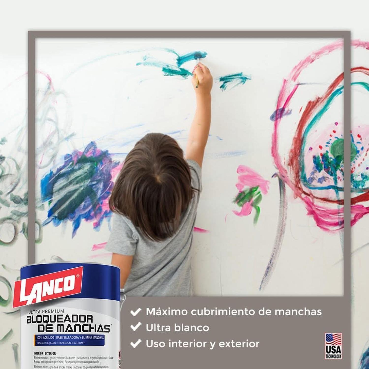Bloqueador de Manchas Primer gl (3.78lt) Blanco Lanco-2