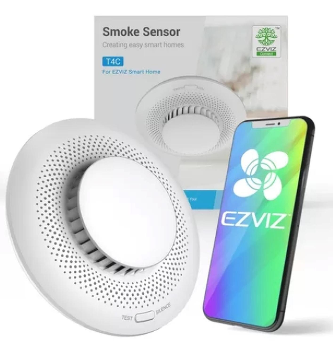 Sensor Detector De Humo T4C Ezviz-3